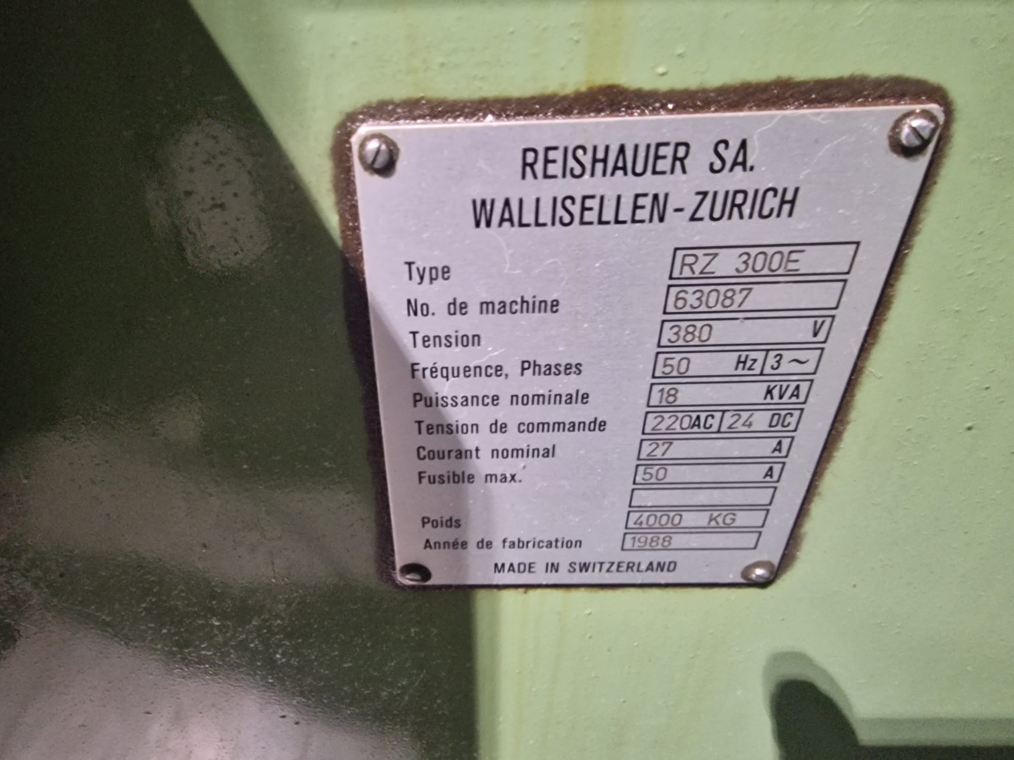 Usato reishauer rz300E