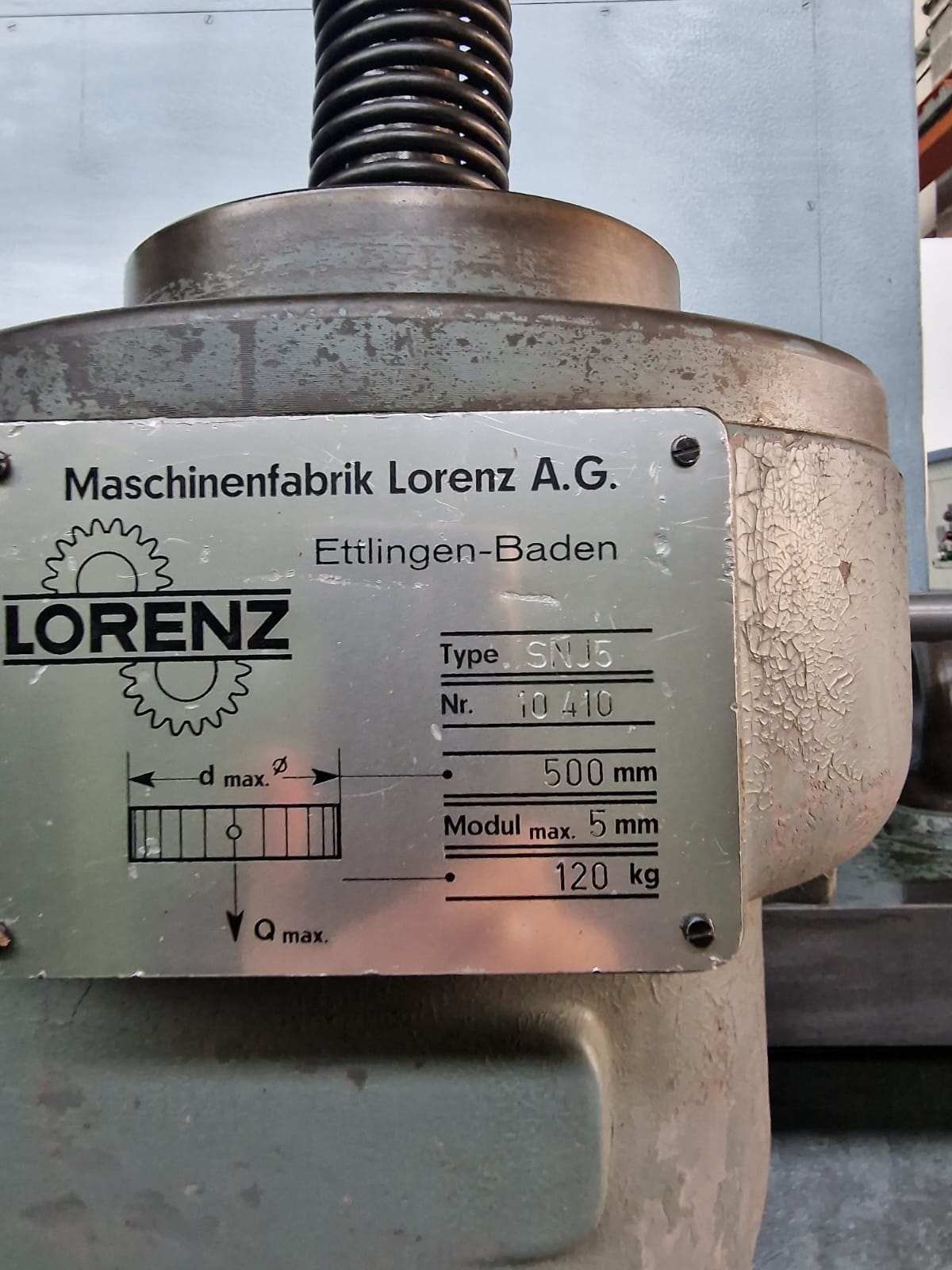 Usato Dentatrice a coltello LORENZ SNJ5