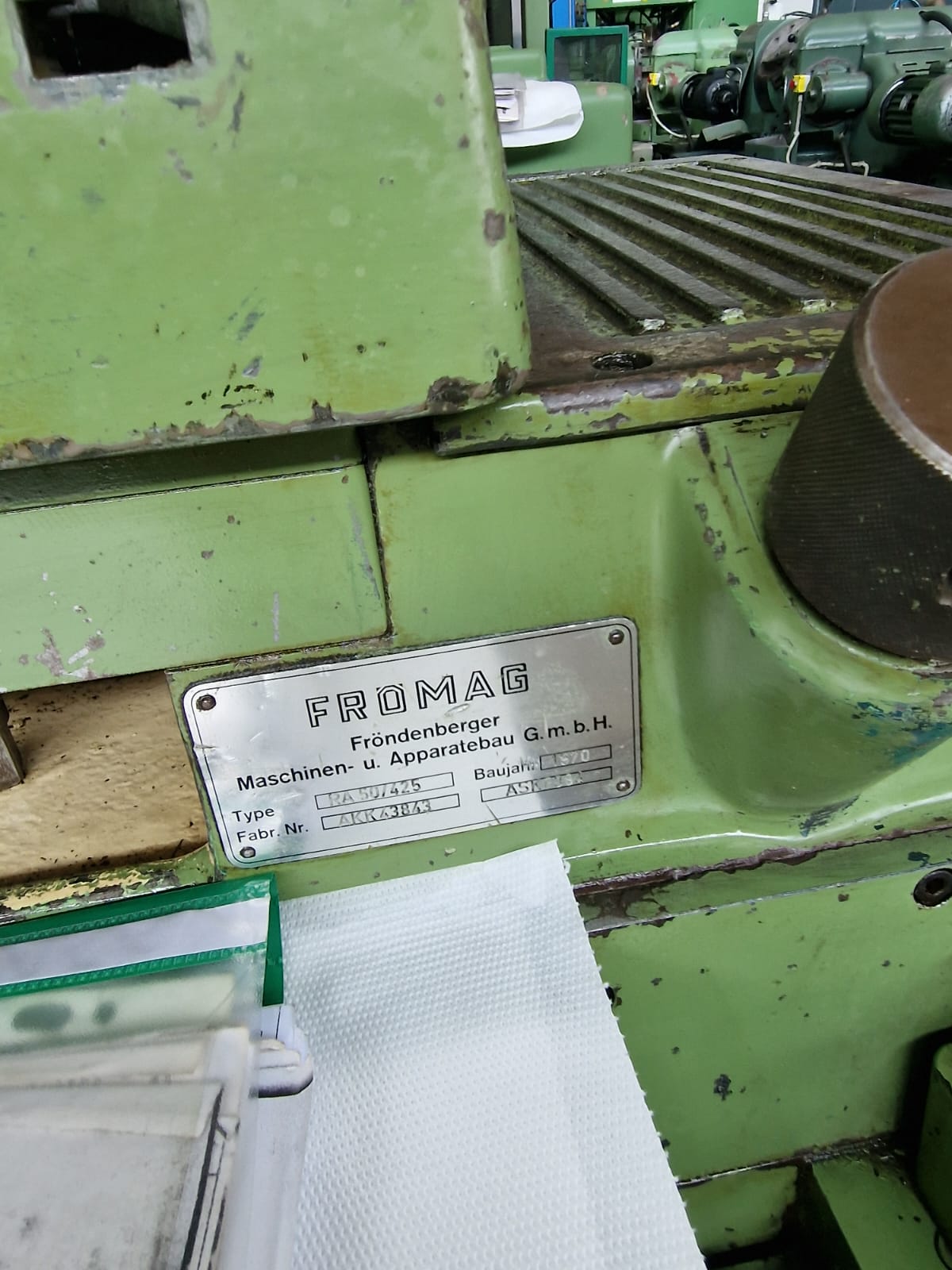 Usato Brocciatrice per chiavette FROMAG mod RA 50/425