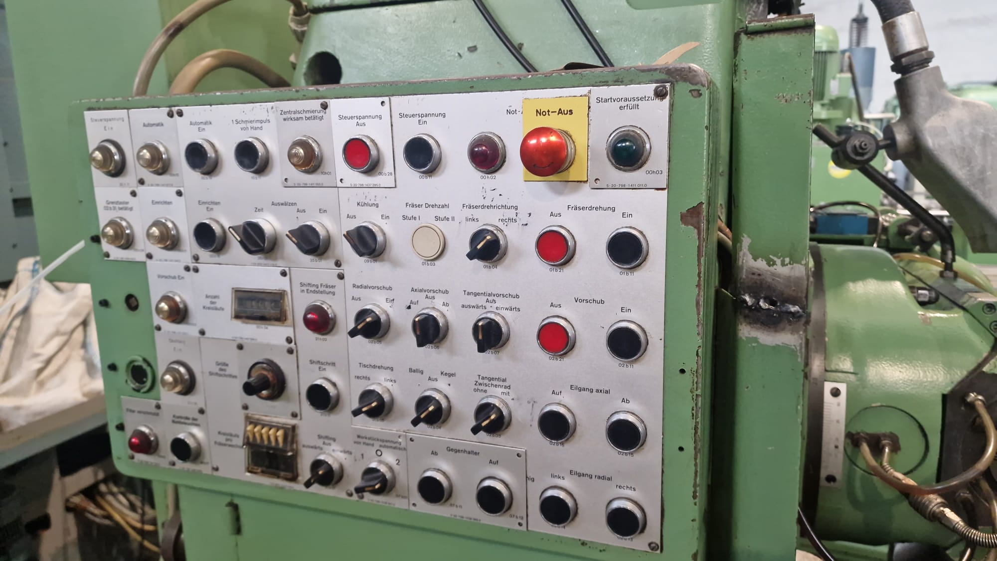 Usato Dentatrice a creatore PFAUTER P 251 - DOTATA DI COPIA PER BOMBATO E CONICO