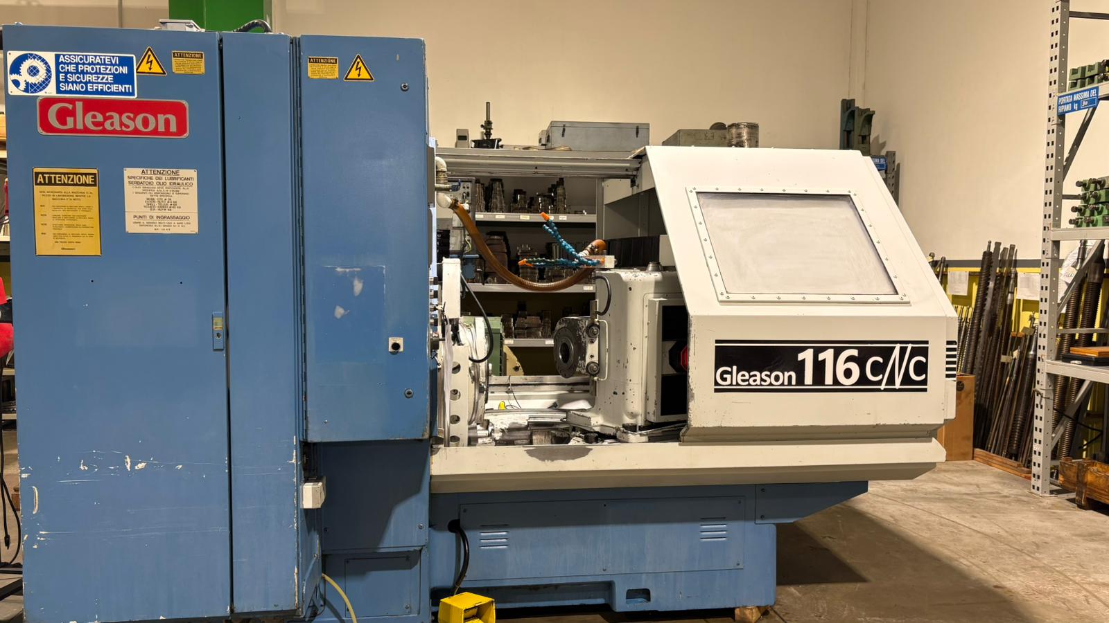 Usato Dentatrice per ingranaggi conici spiral GLEASON 116 CNC