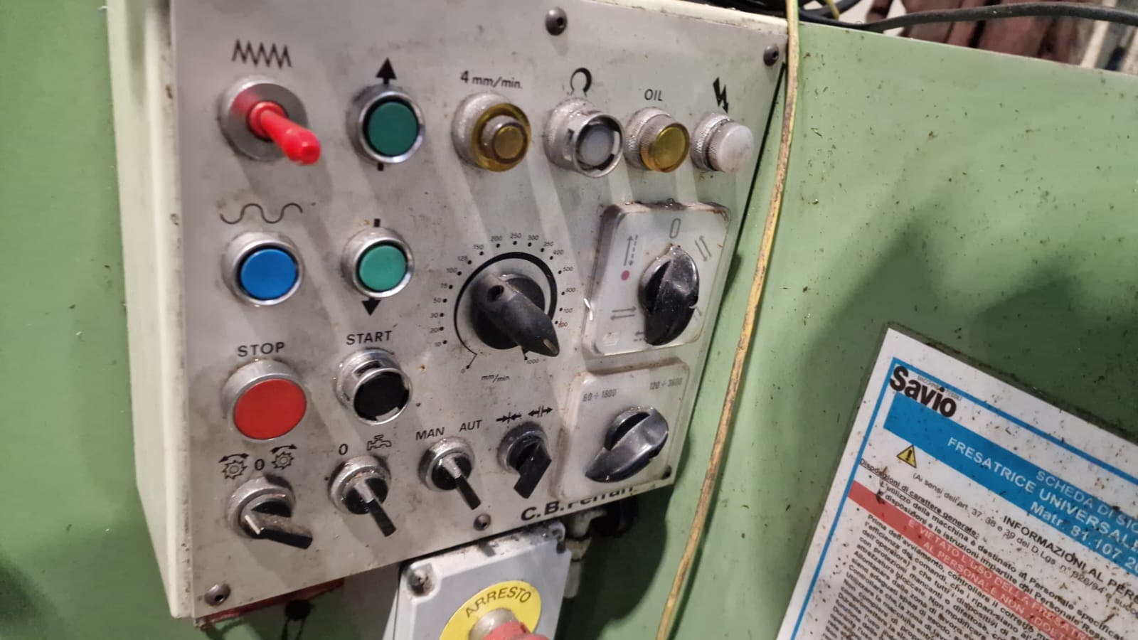 Usato Fresatrice visualizzata 3 assi CB FERRARI 