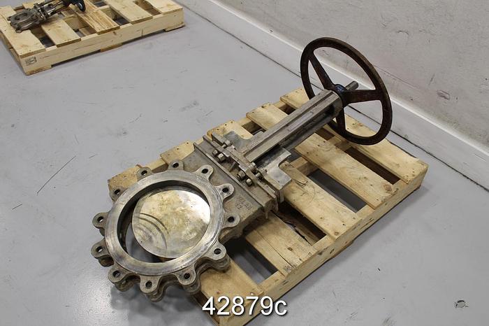 Used Velan 12" Hand Operated Knife Gate Valve #42879