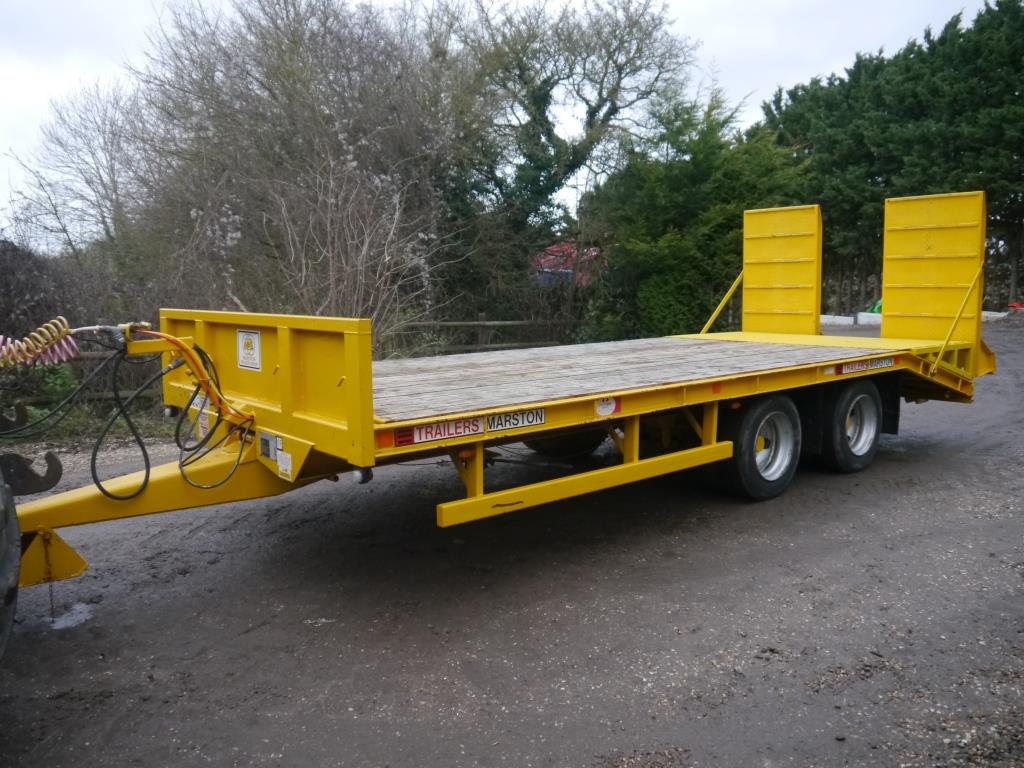 Used AS Marston MPT15FT Low Loader Trailer