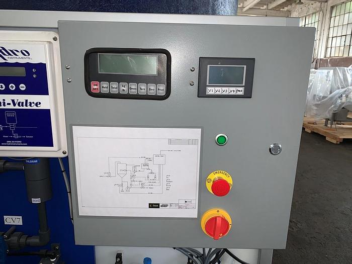 Used Reactor, 250 Gallon, PET, Hypochlorous, Nexus Automation #S743150