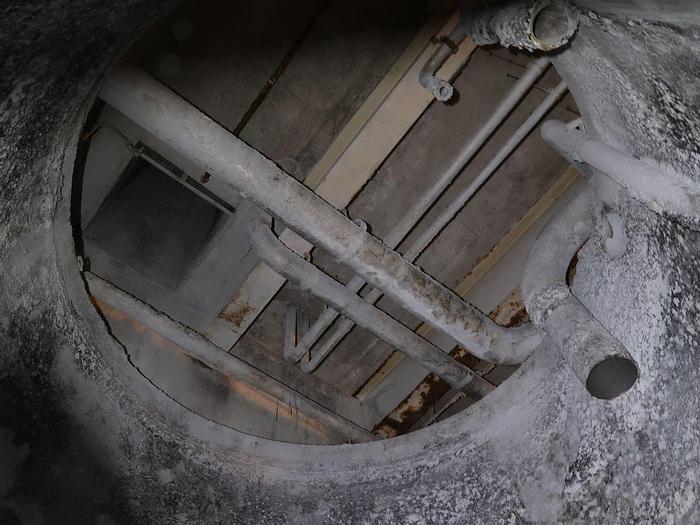 Used APACHE 12'D X 14'H 316L STAINLESS STEEL 11,844 GALLONS