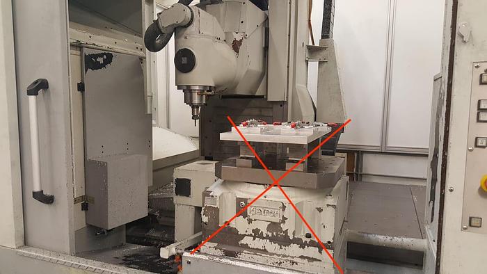 Gebraucht Fahrständerfräsmaschine EUMACH MB 3200