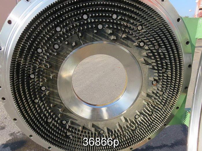 Used Voith HTD3-P Disperger System, 45" Diameter Rotor, 44" Stator #36866