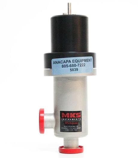Used MKS Instruments HPS Division Pneumatic Angle Valve 93-5747 (5839)
