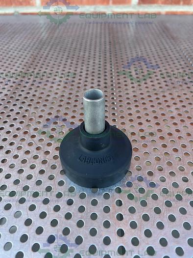 Used Labconco  75442 Freeze Flask Silicone Rubber Top 3" OD
