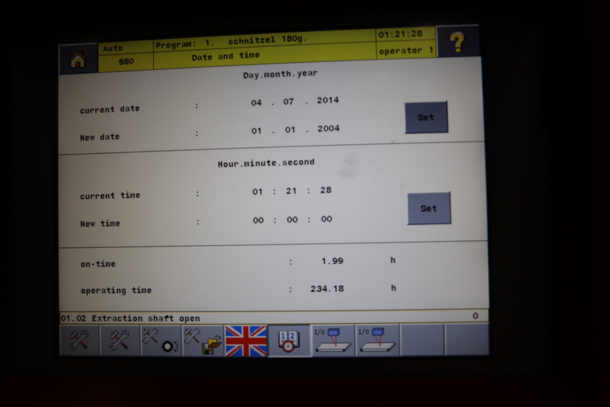 Used 2016 Treif Falcon with 230 production hours