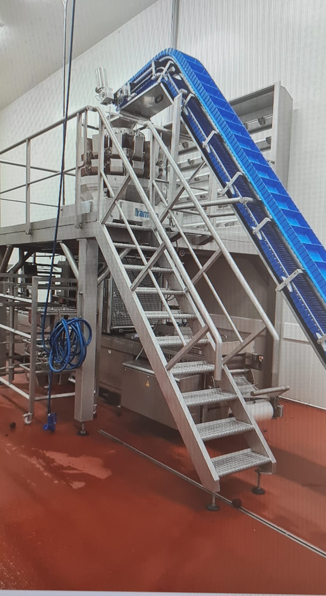 Used Yamato Multivac complete weighing and packing line