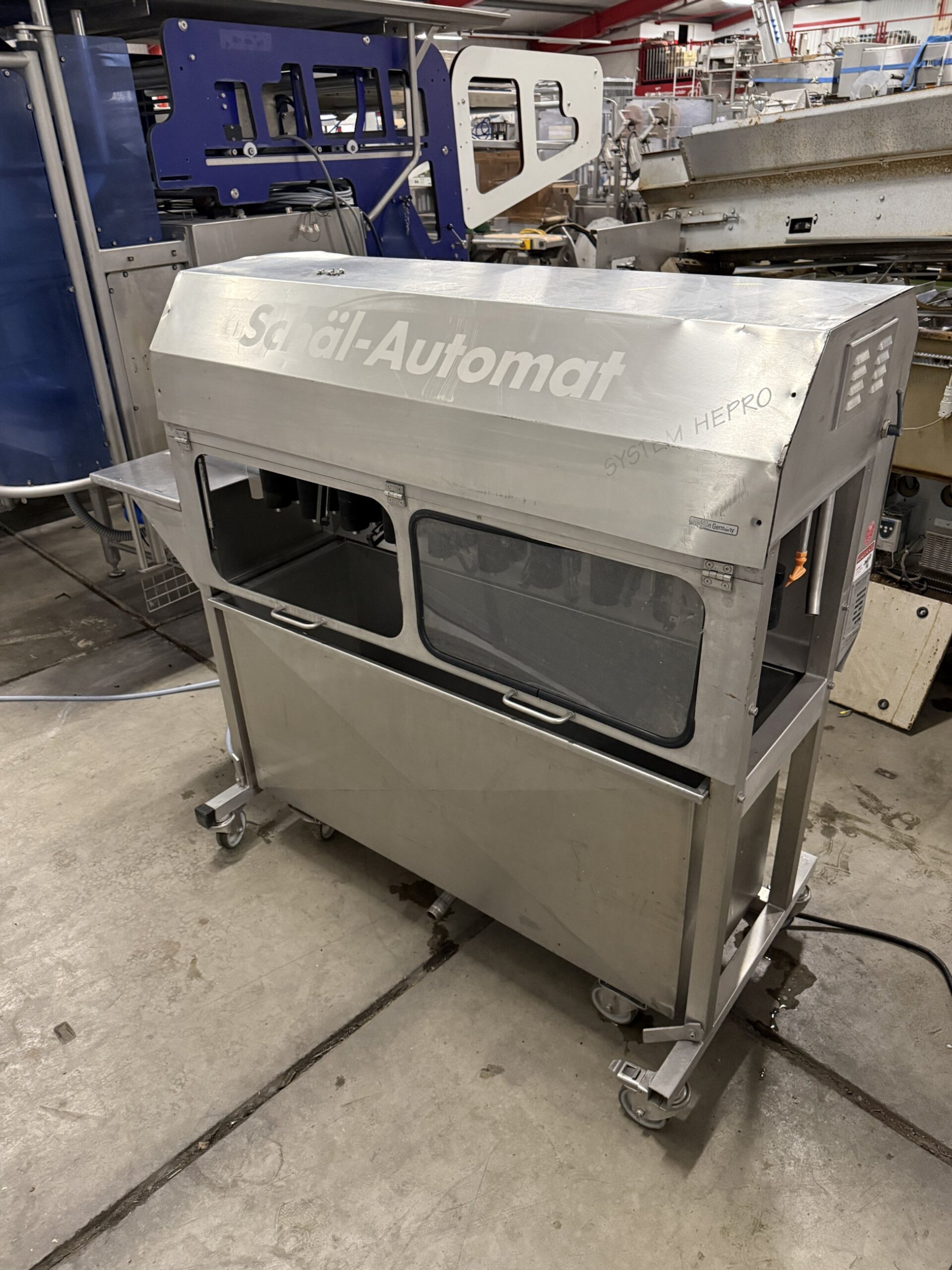 Used 2008 Hepro HSM-180/SAP asparagus peeling machine with 8 stations