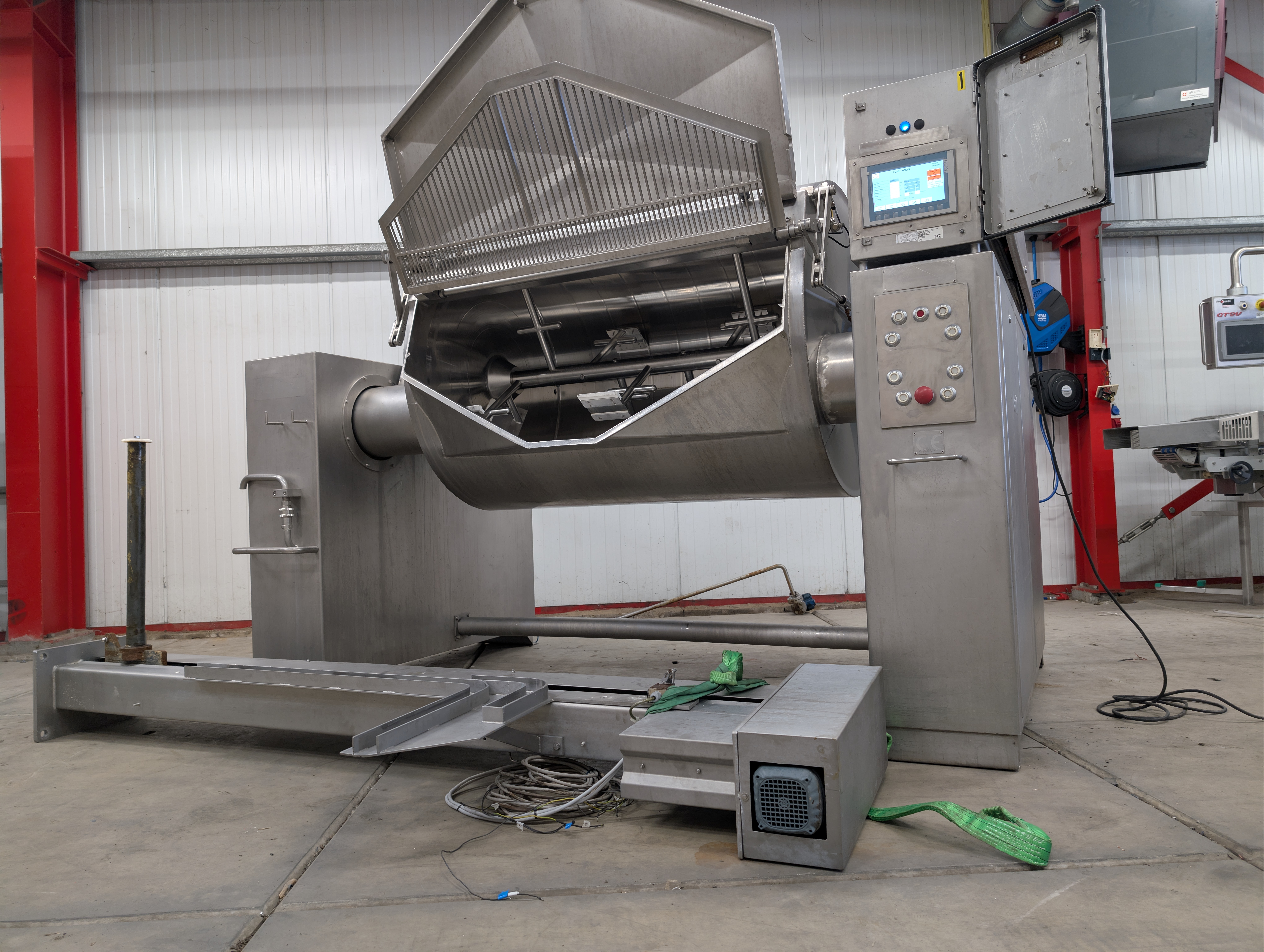 Used Berief KIPPKO 1200L cooking kettle