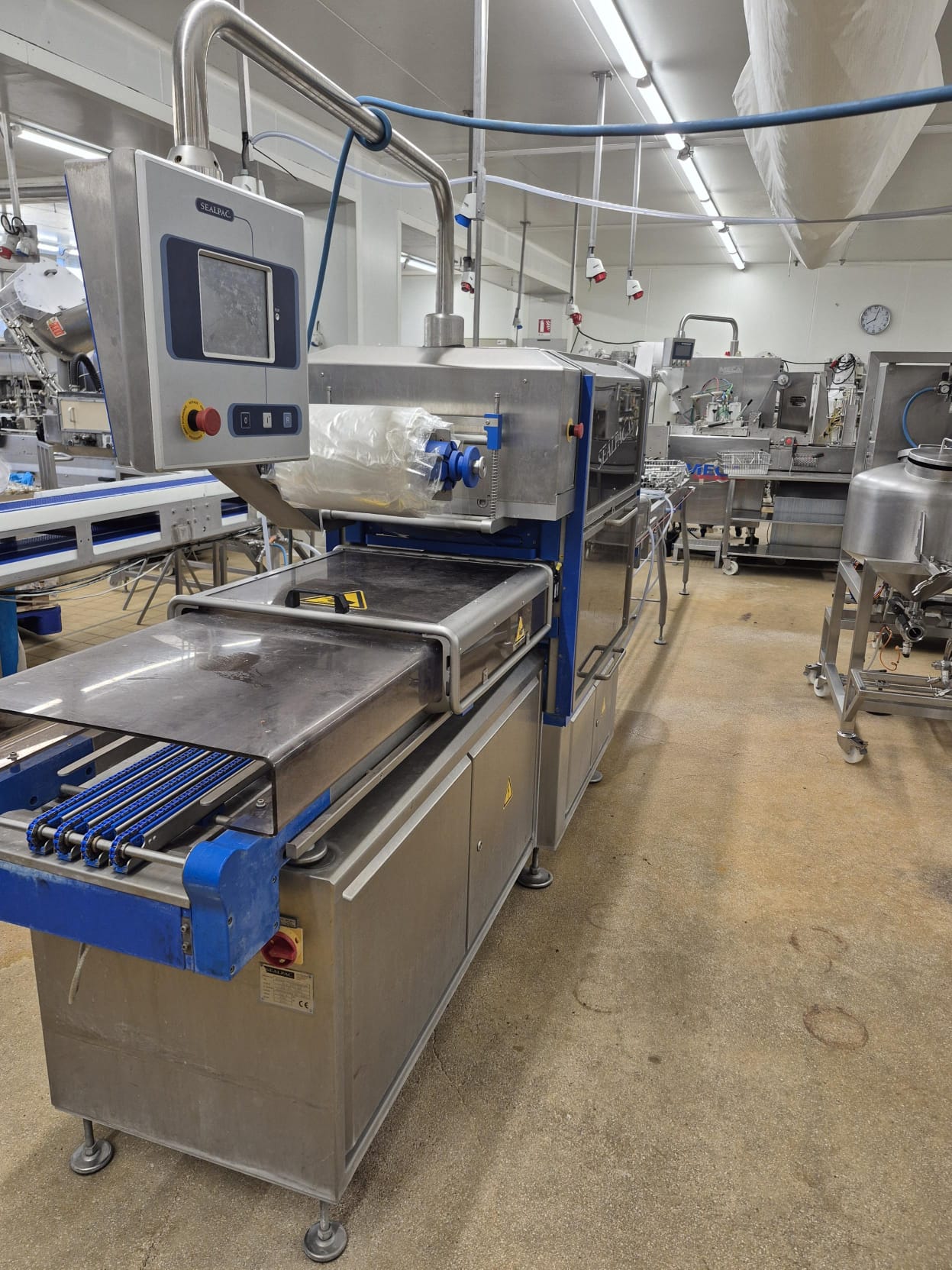 Used 2011 Sealpac A6 tray sealer with triple mould