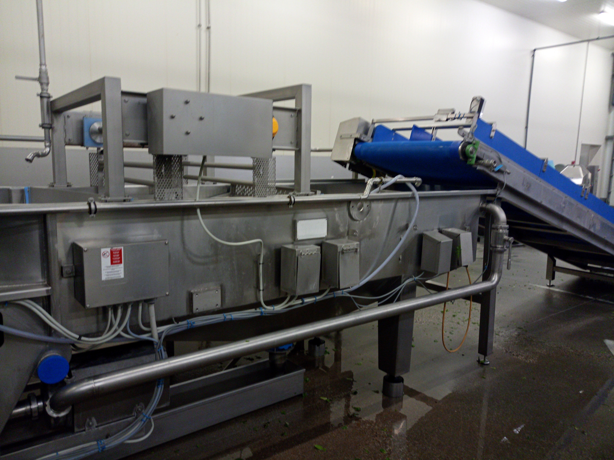 Used 2017 FTNON Turatti complete high capacity washing and drying line