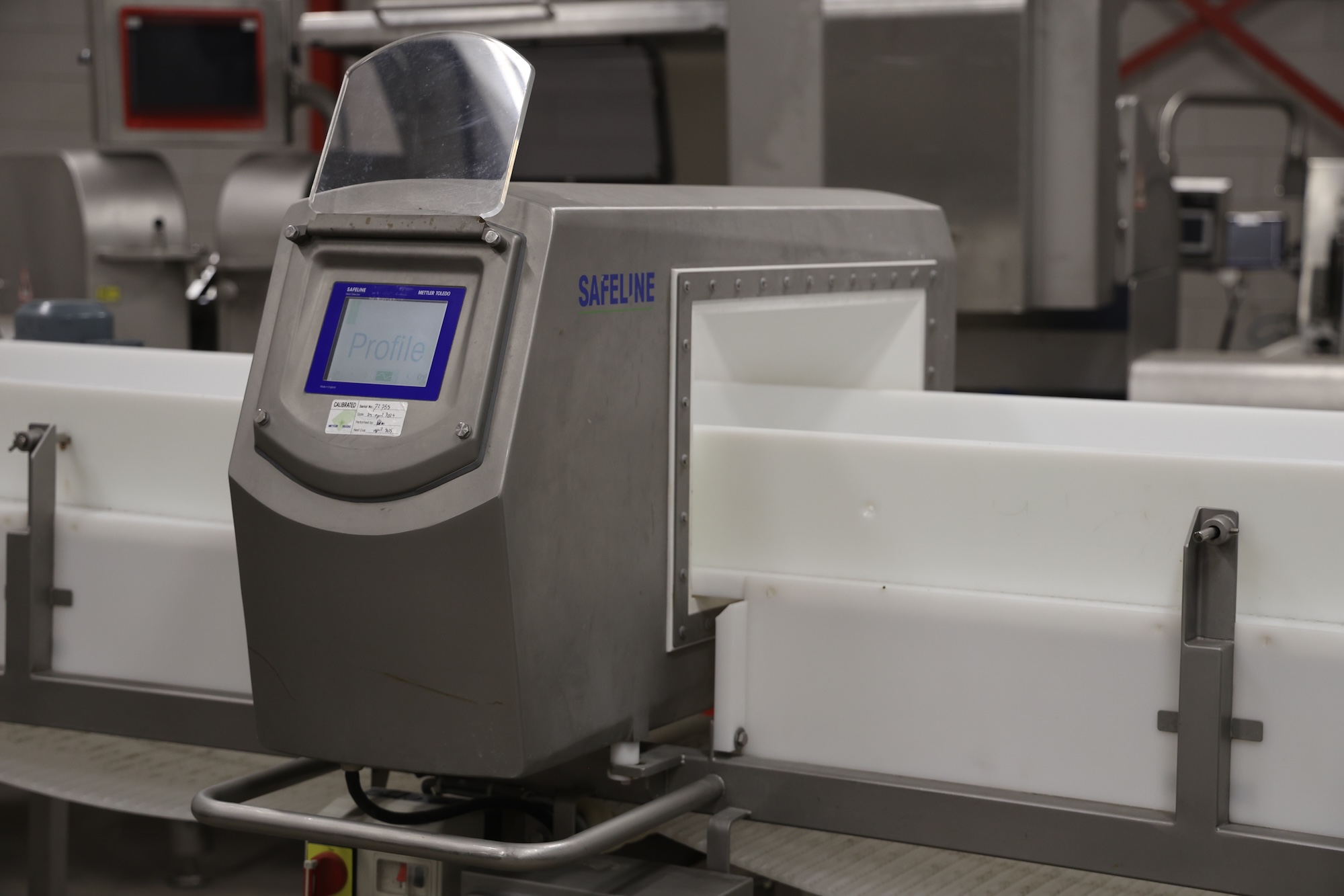 Used Safeline Metal detector