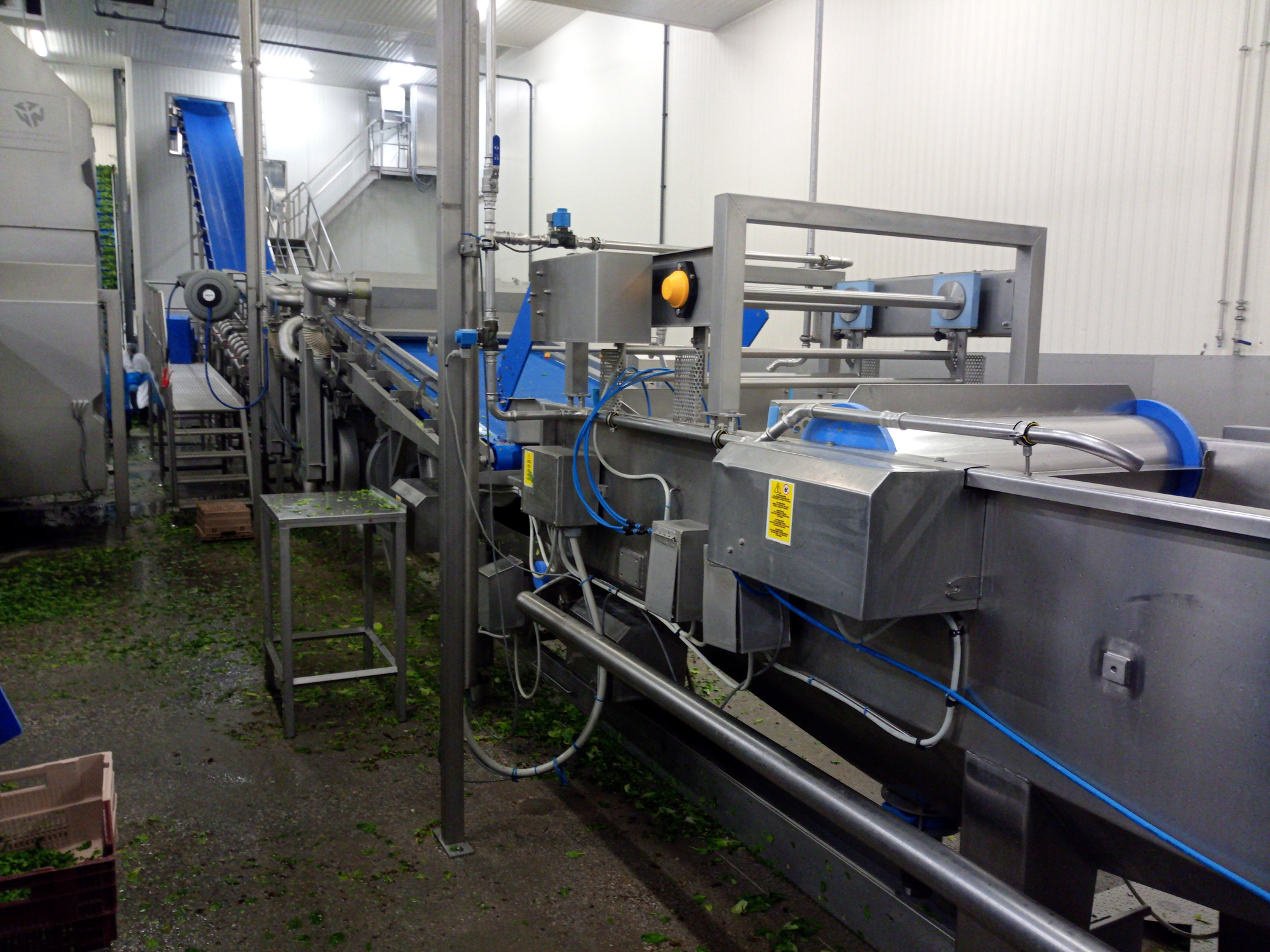 Used 2017 FTNON Turatti complete high capacity washing and drying line