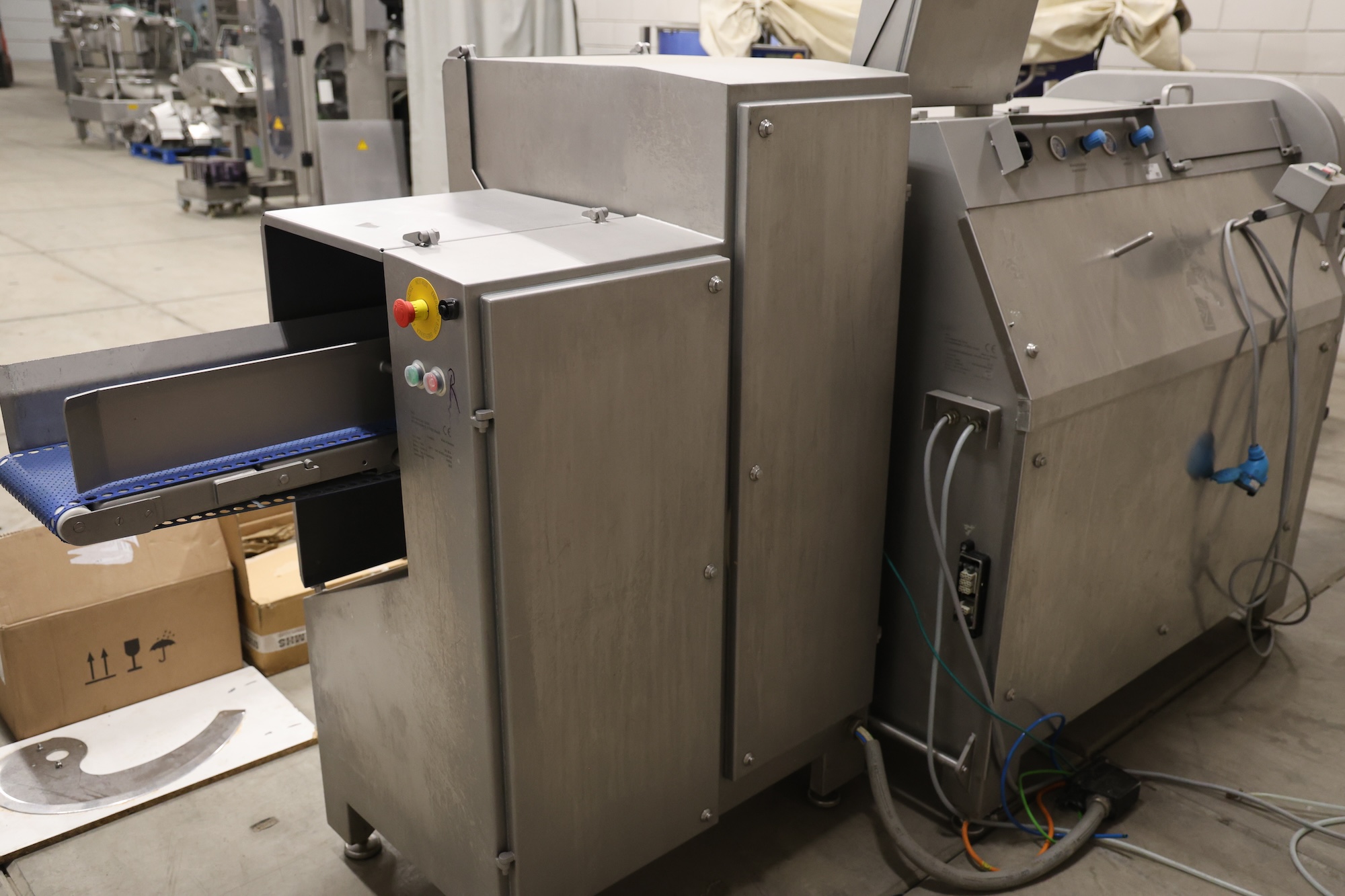 Used 2017 MHS ICC 28S fixed weight portioning machine