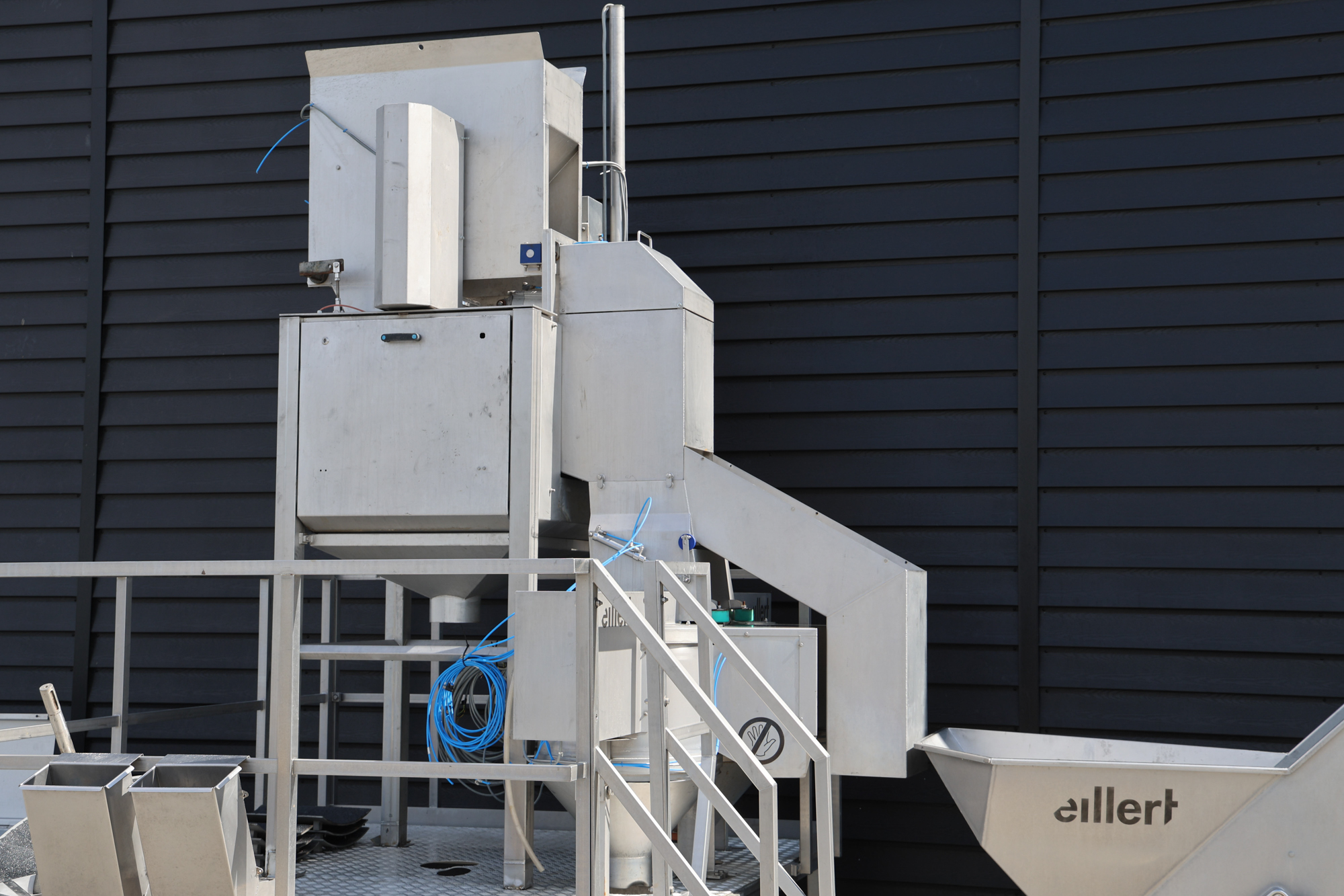 Used 2018 Eillert APM800 and B25 Full potato peeling and cutting line