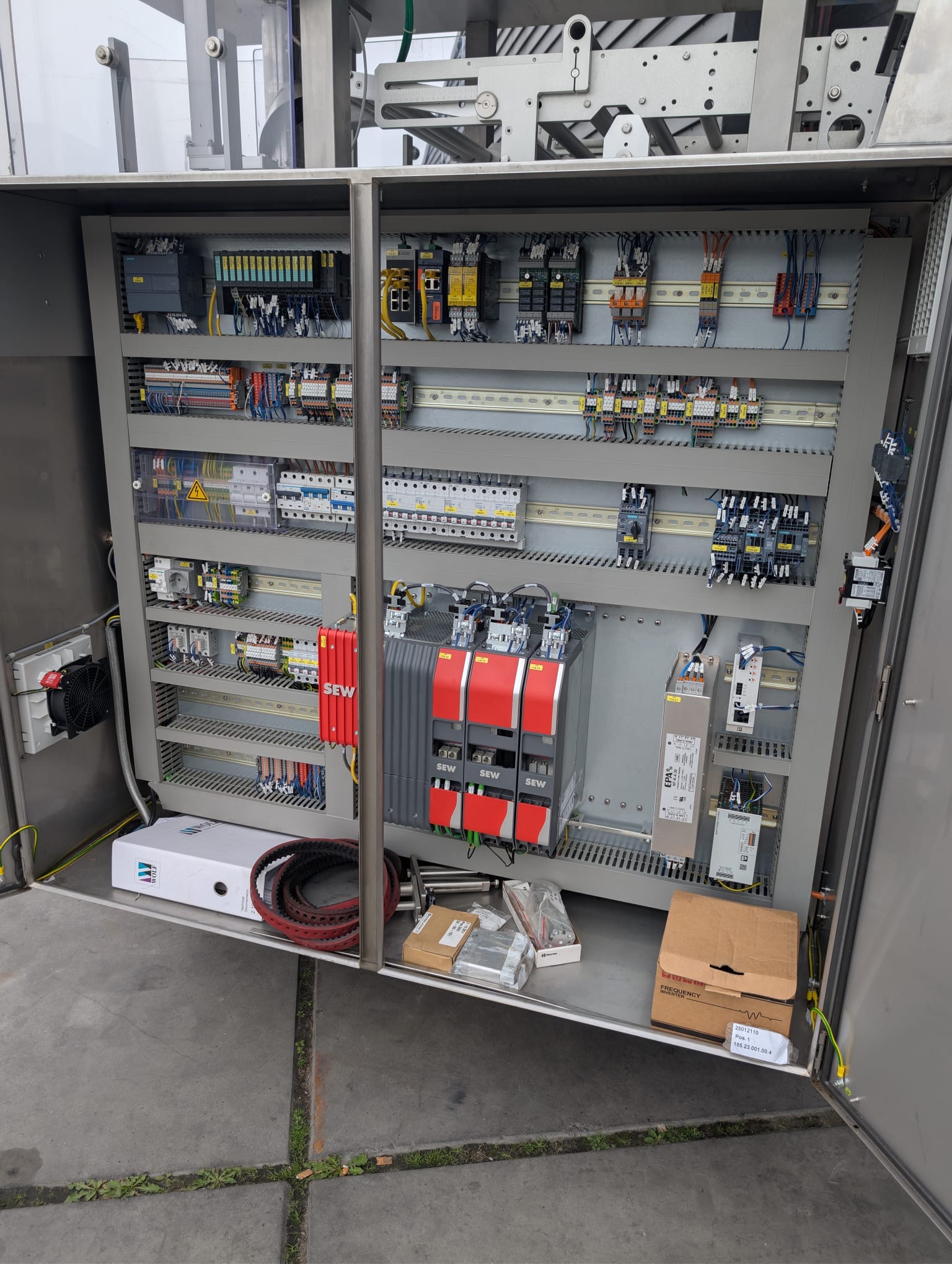 Used 2019 Wolf VPC 250 vertical packaging machine