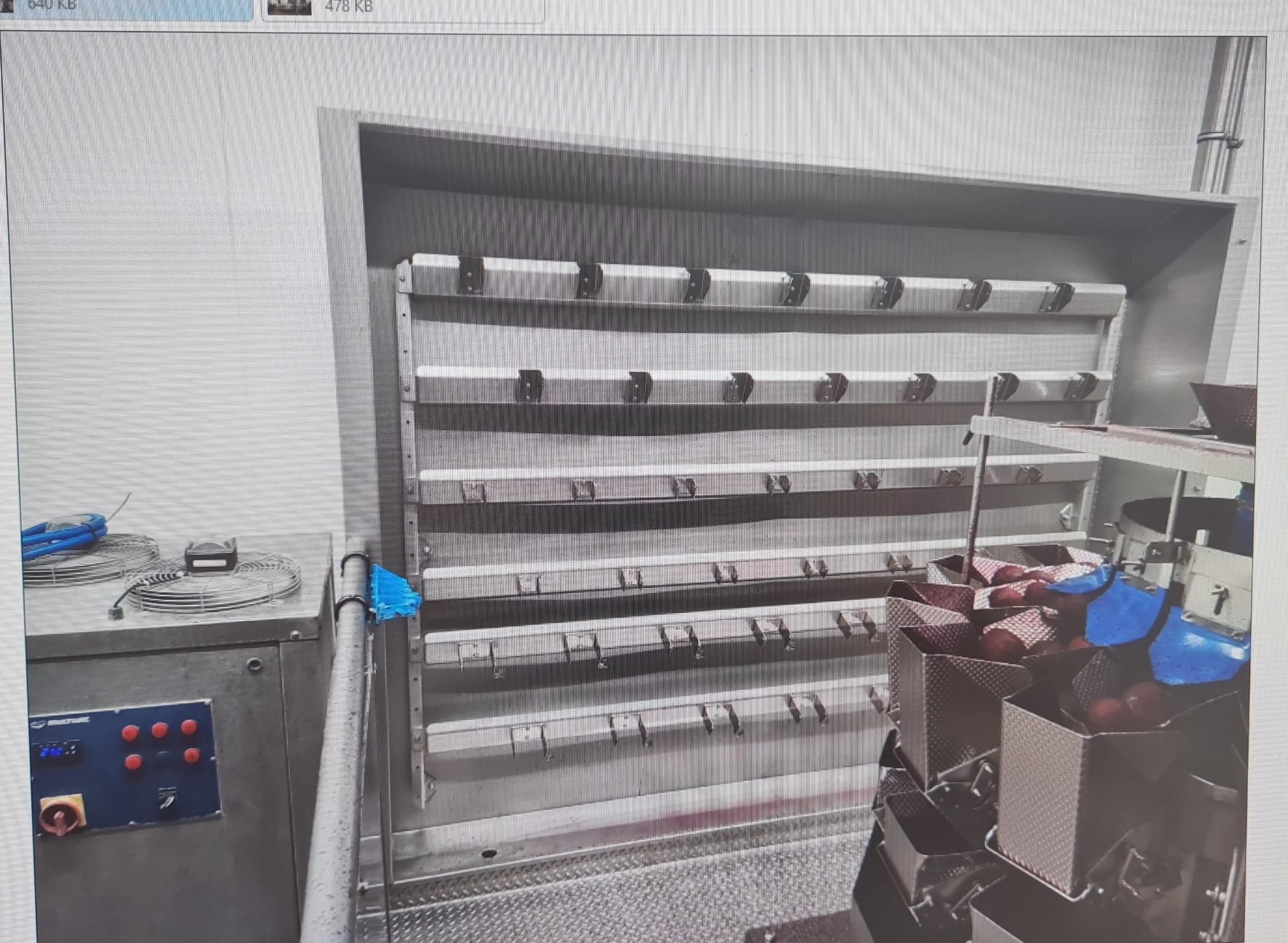 Used Yamato Multivac complete weighing and packing line