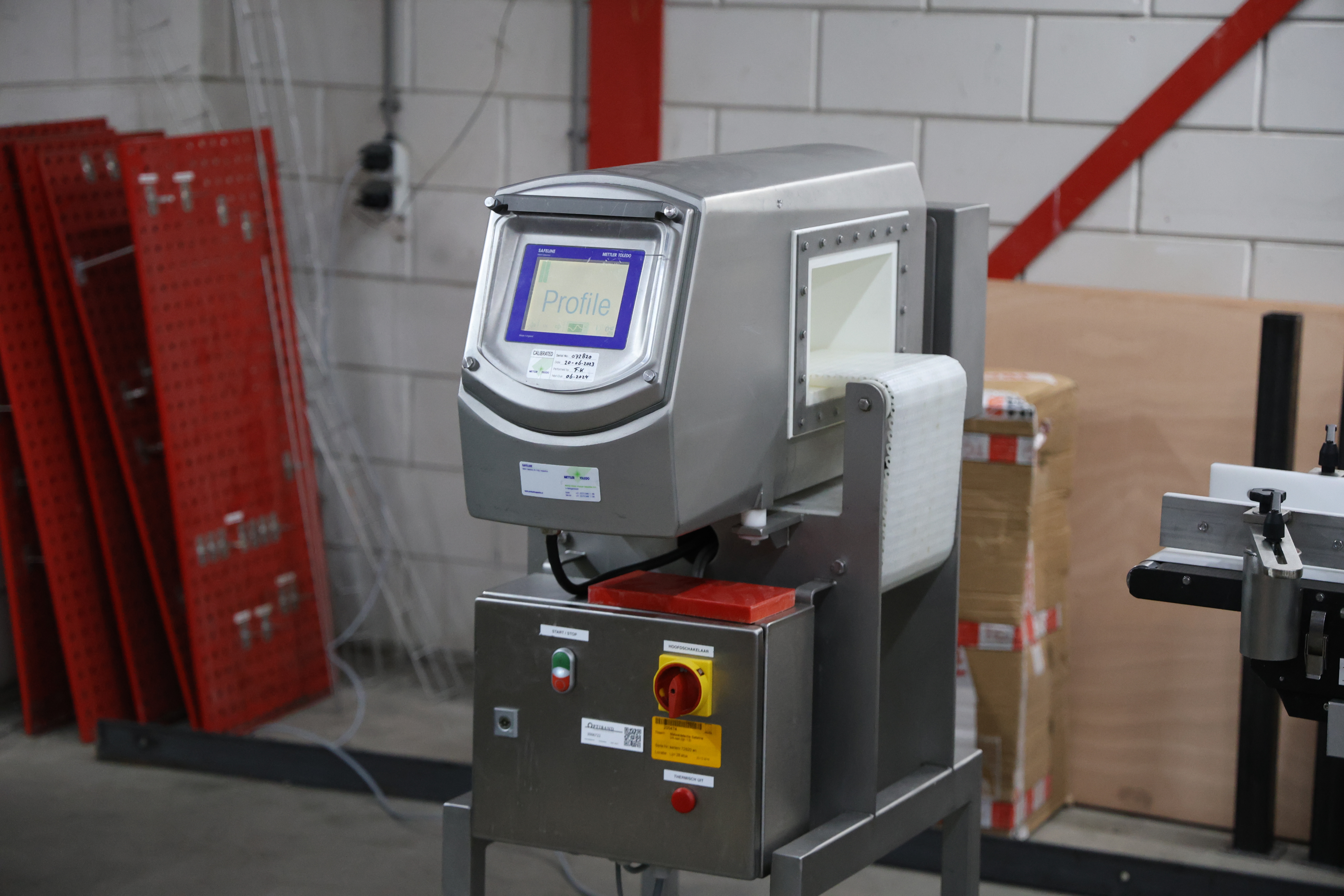 Used Mettler Toledo Weigh price labelling line