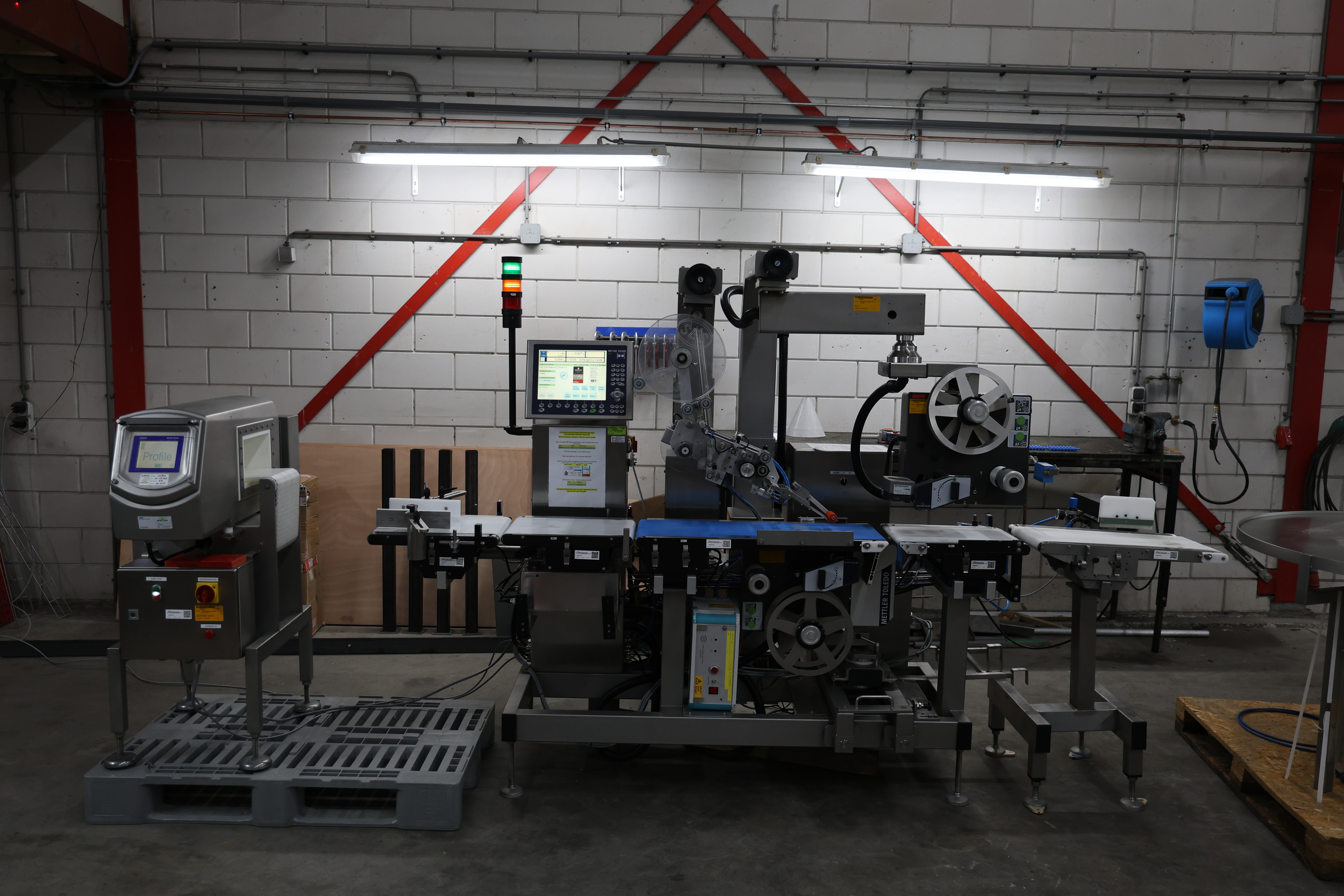 Used Mettler Toledo Weigh price labelling line