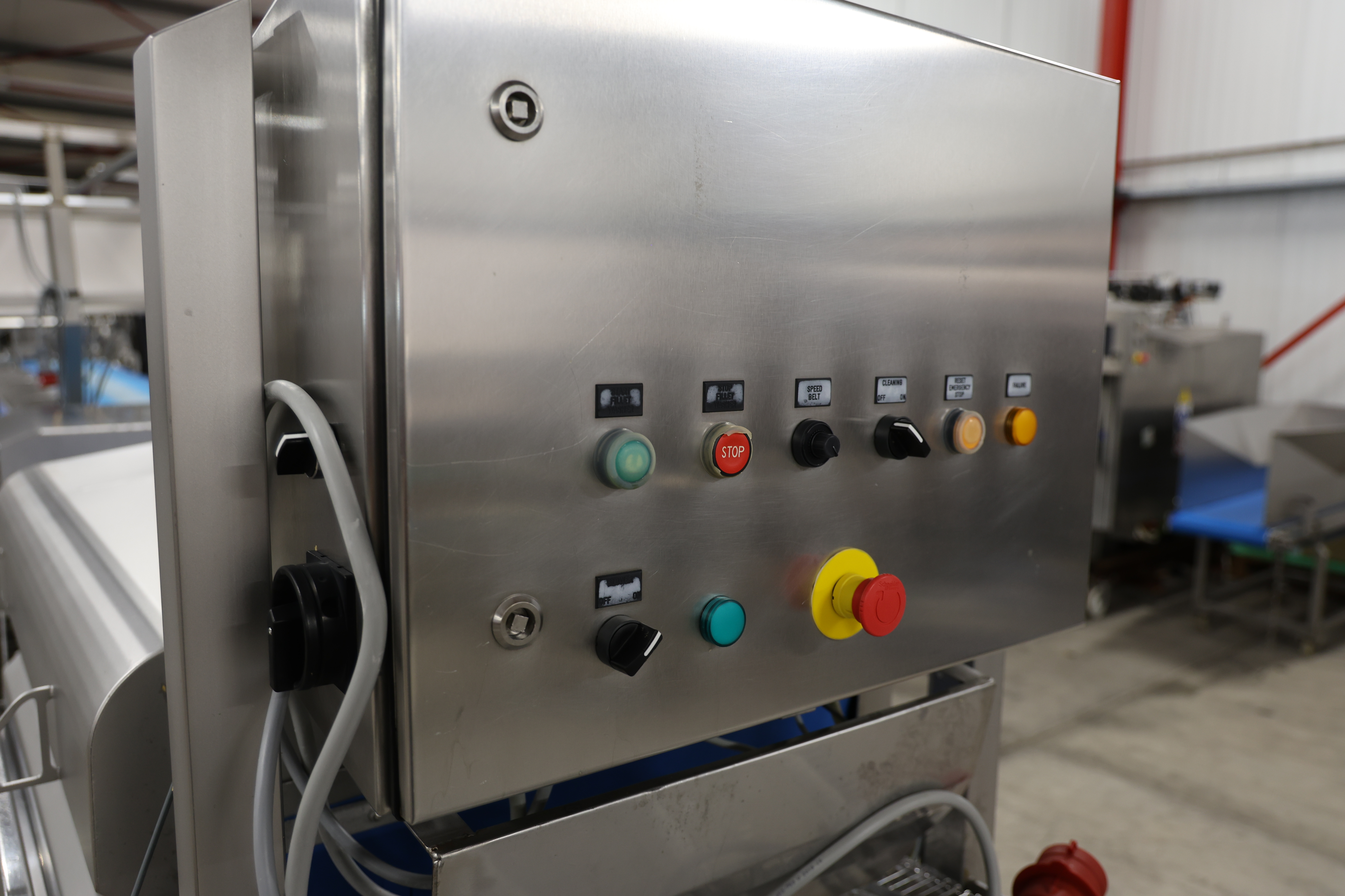 Used 2016 Marel 2730 filleting line with back-bone and belly trim