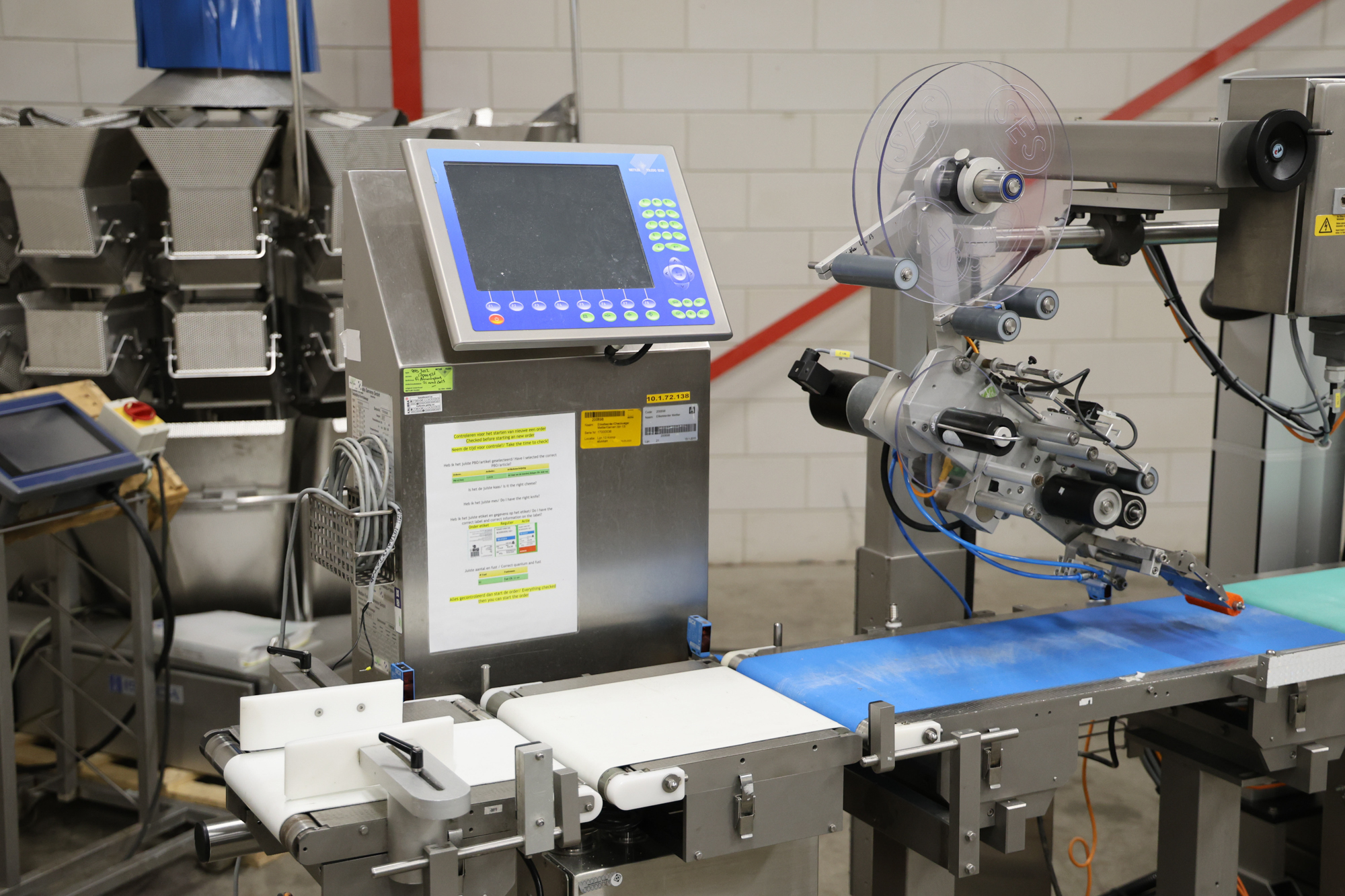 Used Mettler Toledo Garvens Checkweigher - Labeling machine