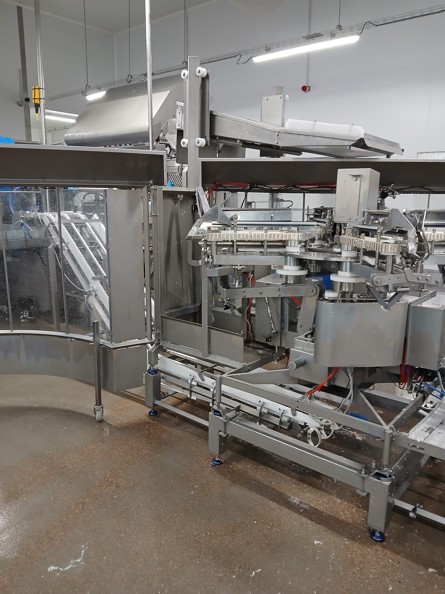 Used 2012 Marel 2630 filleting line with 2620 and knife sharpener