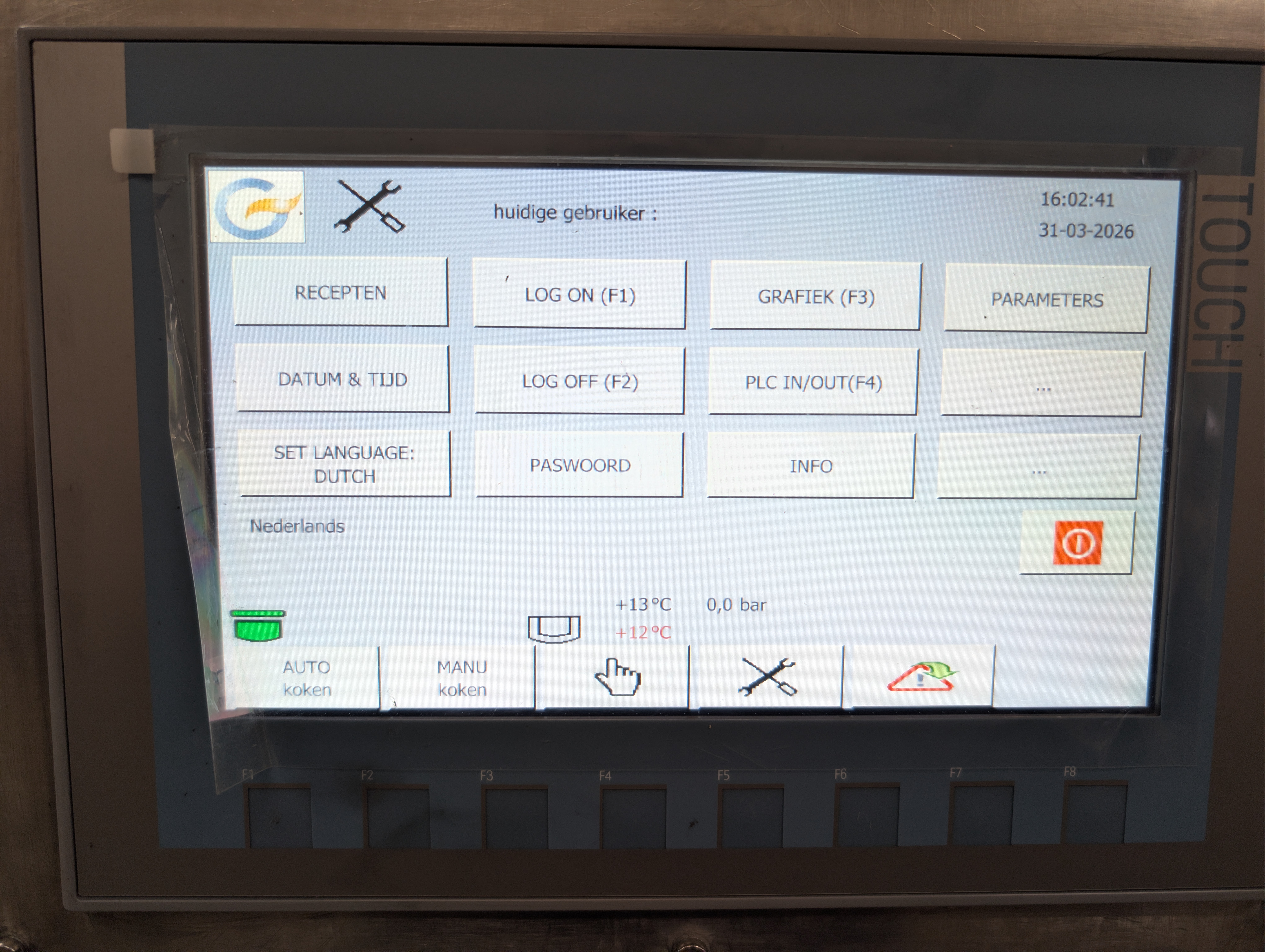 Used Berief KIPPKO 1200L cooking kettle