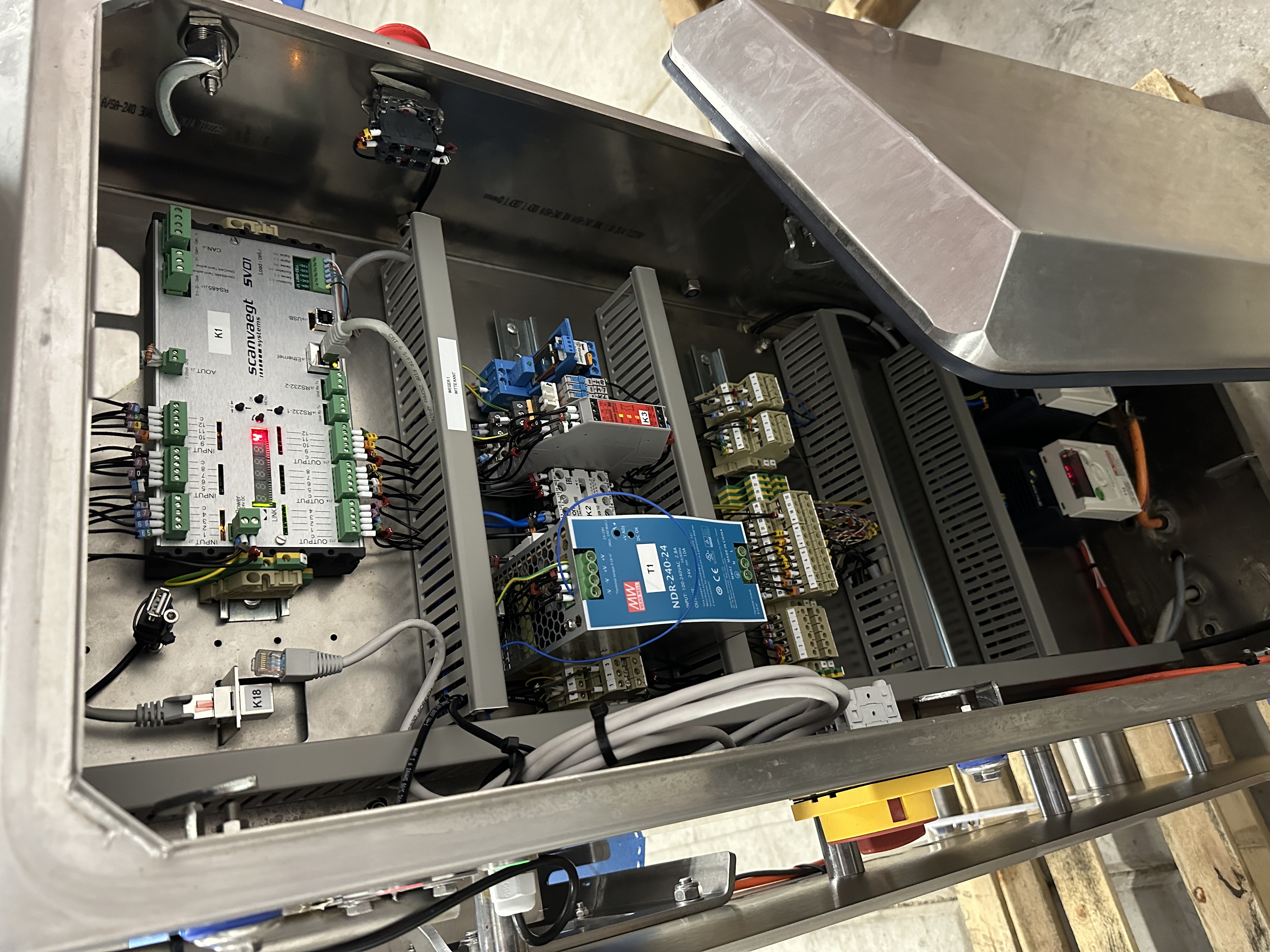 Used 2017 Scanvaegt  8 station grading line