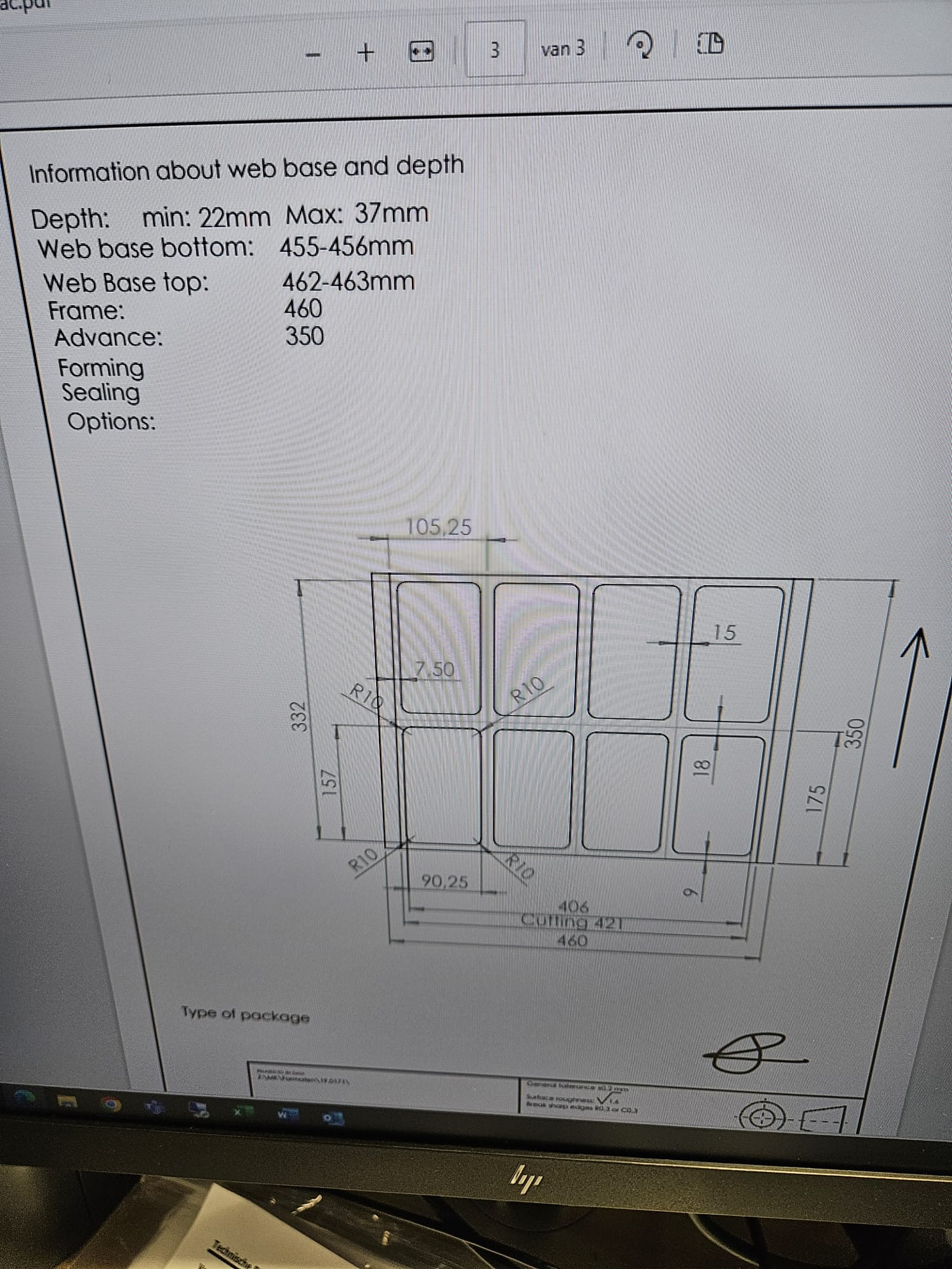 Used 2018 Multivac R270CD with skin and MAP