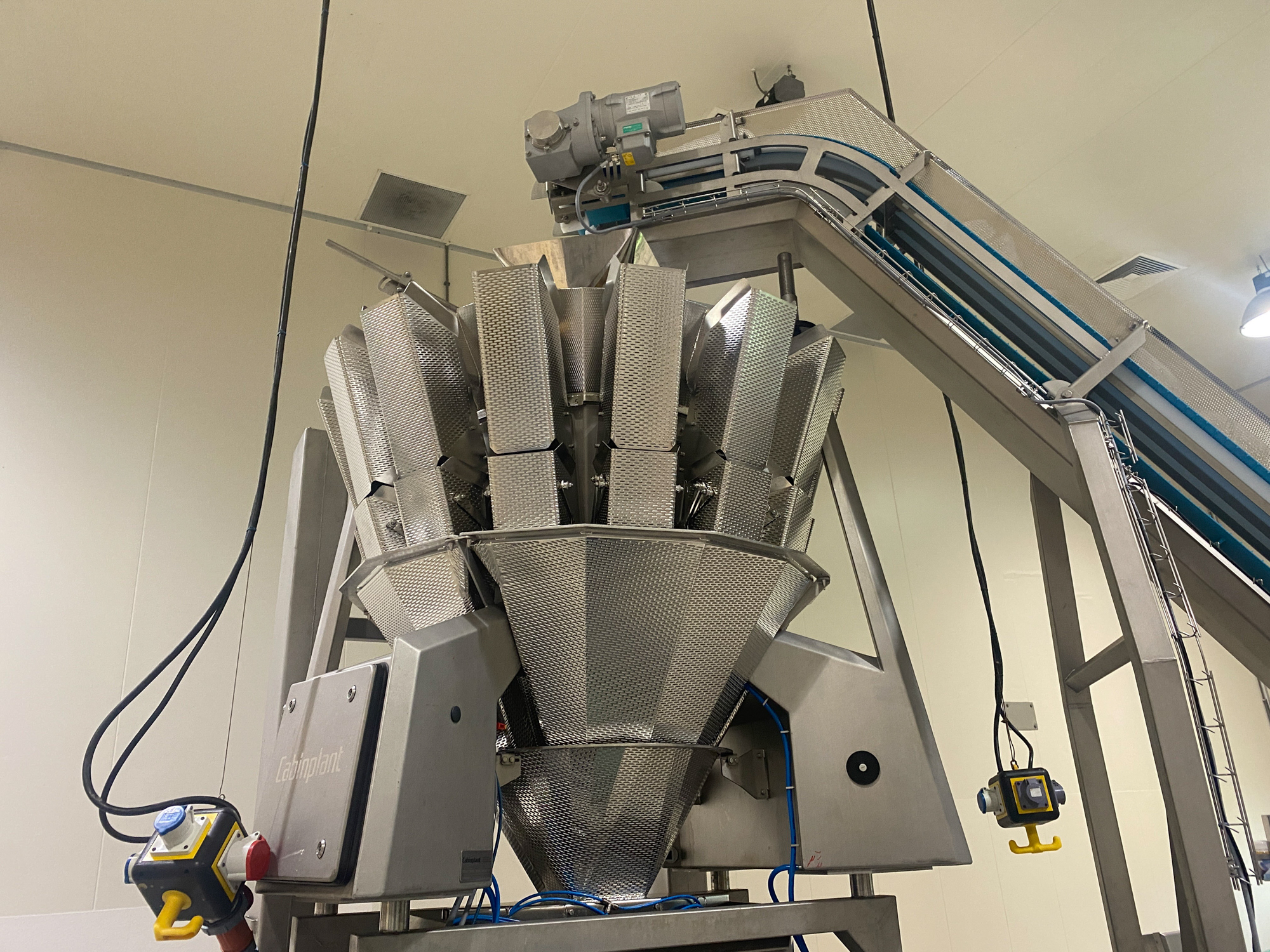 Used 2020 Cabinplant mobile screw in-feed weigher