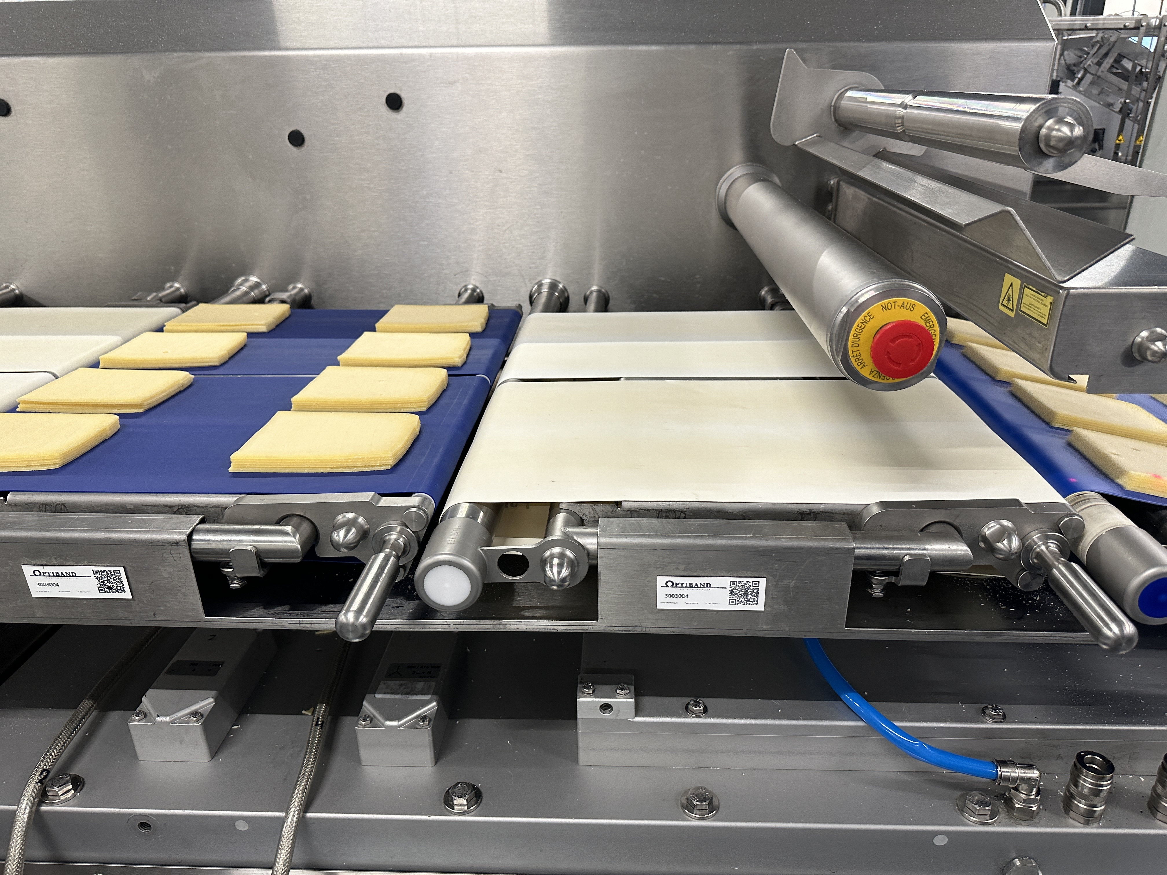 Used Multivac R530 complete line with Weber