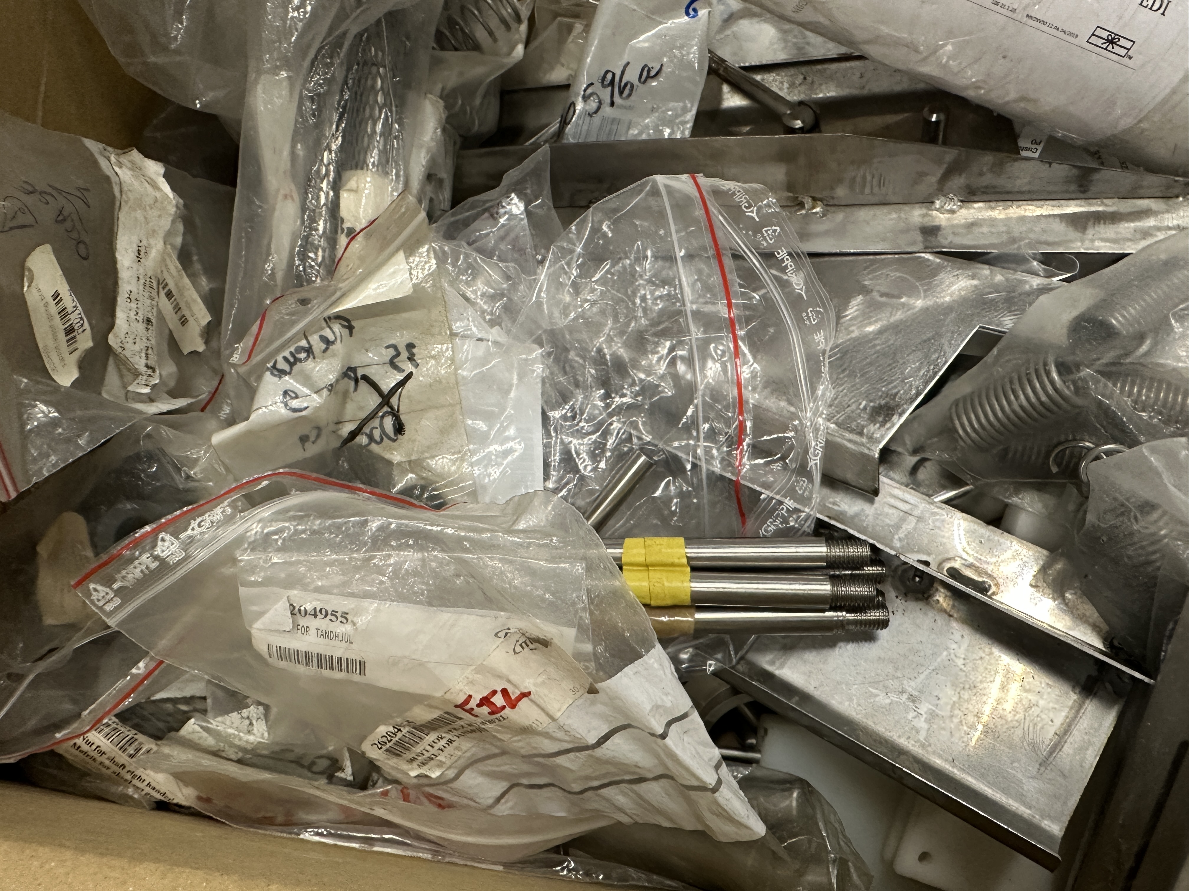 Used 2012 Marel 2630 filleting line with 2620 and knife sharpener