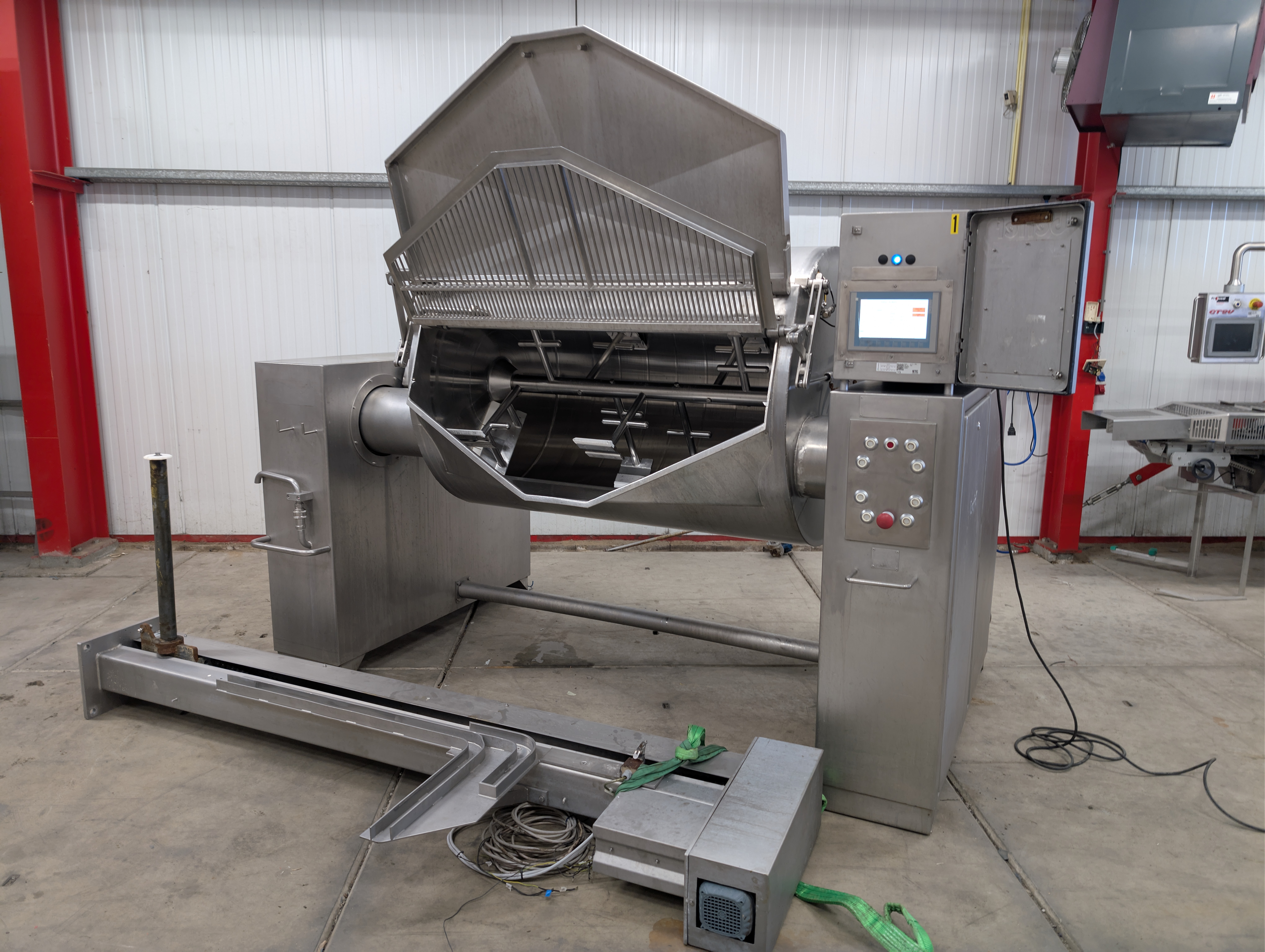 Used Berief KIPPKO 1200L cooking kettle