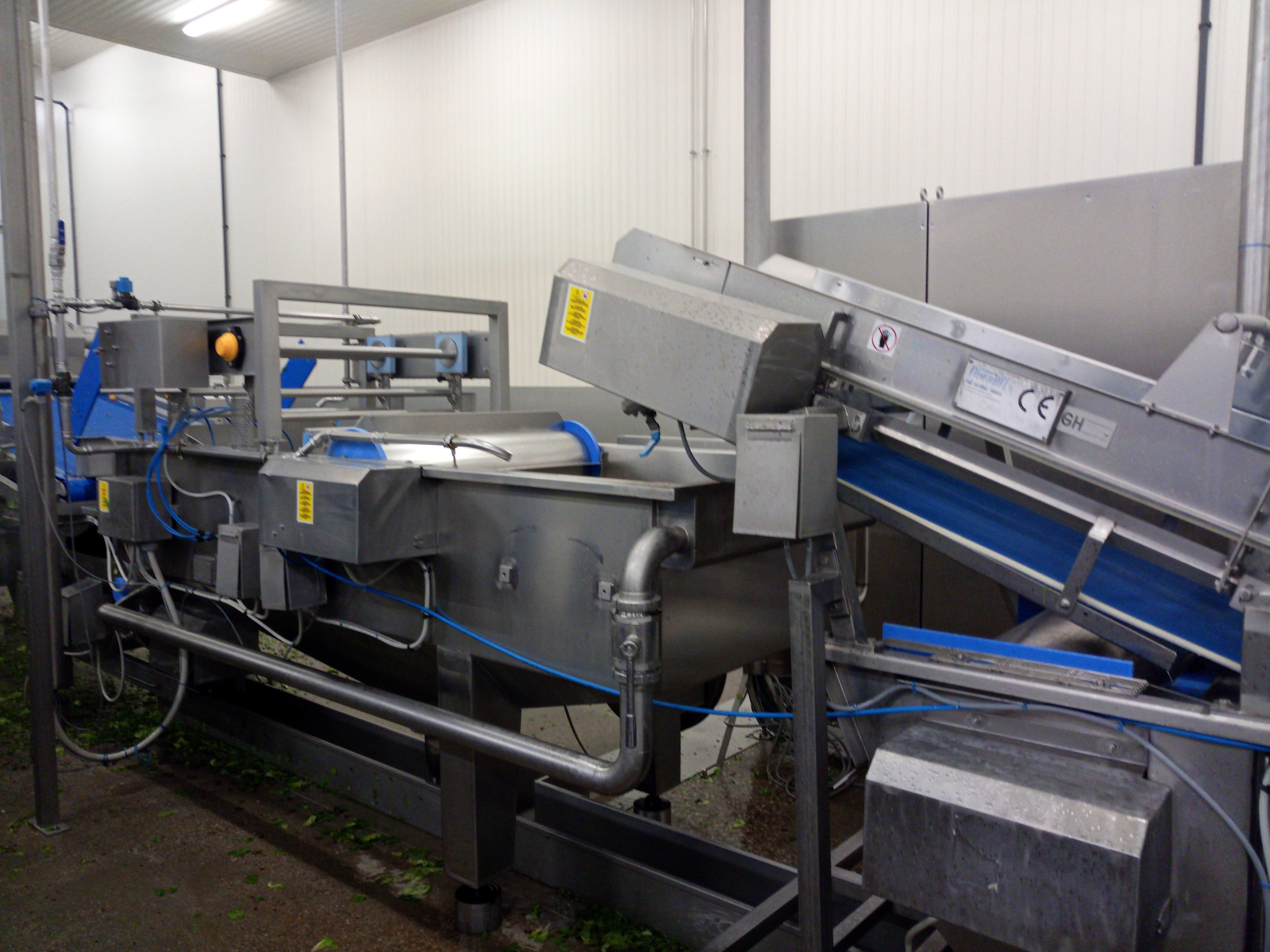 Used 2017 FTNON Turatti complete high capacity washing and drying line