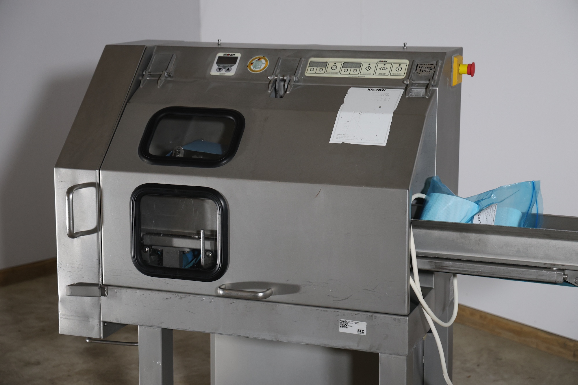 Used 2010 Kronen GS 10 belt slicer