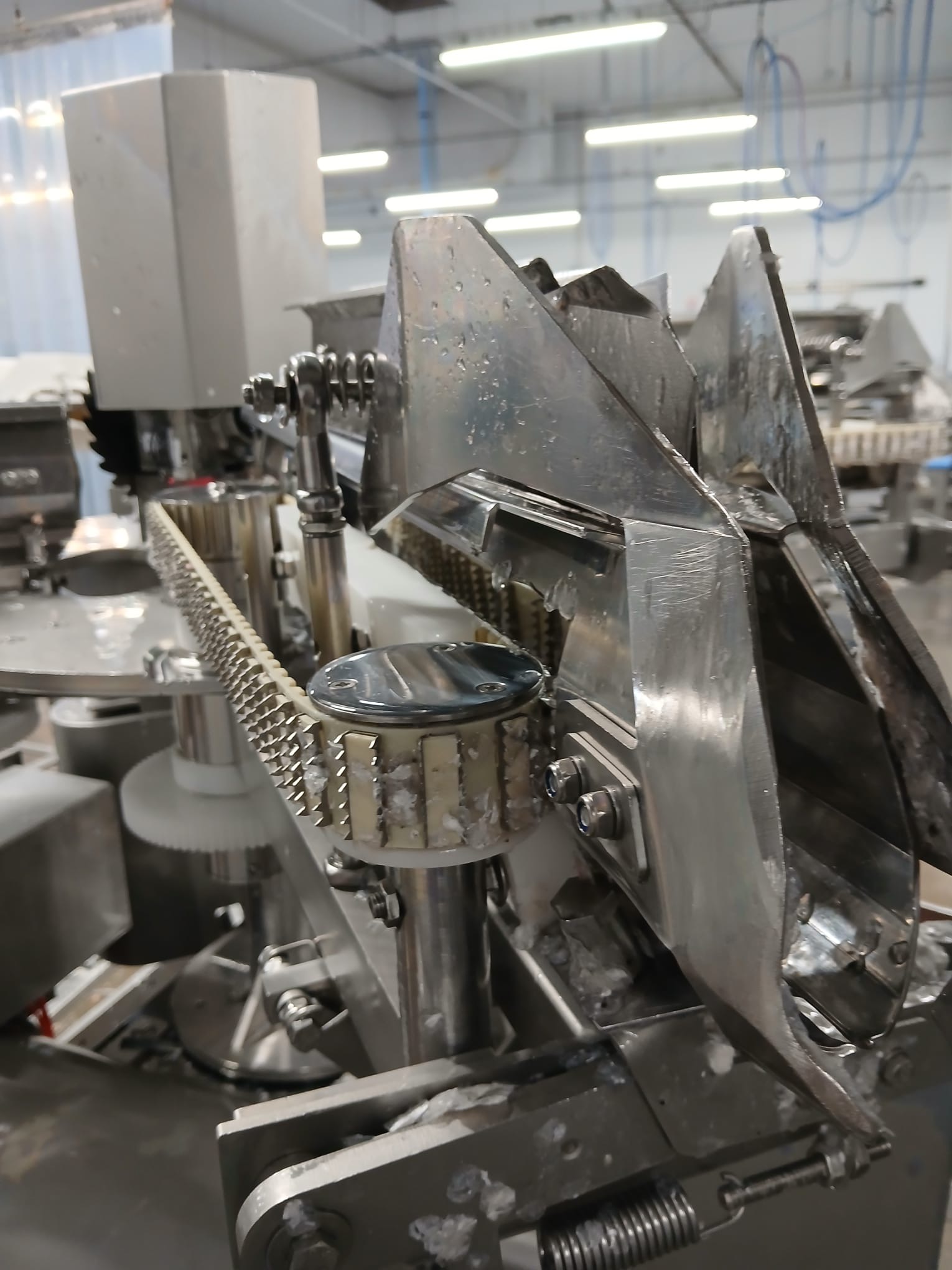 Used 2012 Marel 2630 filleting line with 2620 and knife sharpener