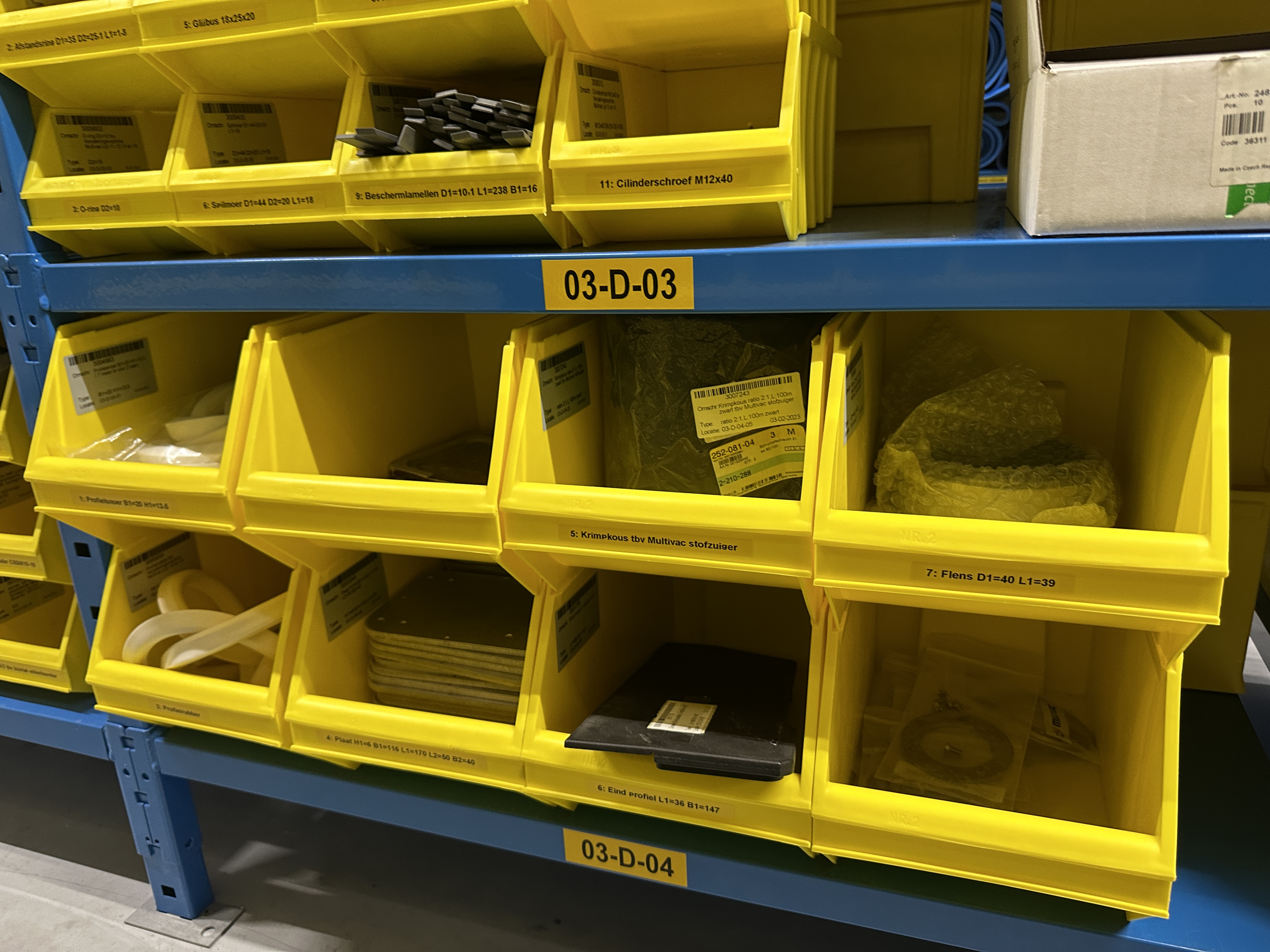 Used Multivac Spare parts