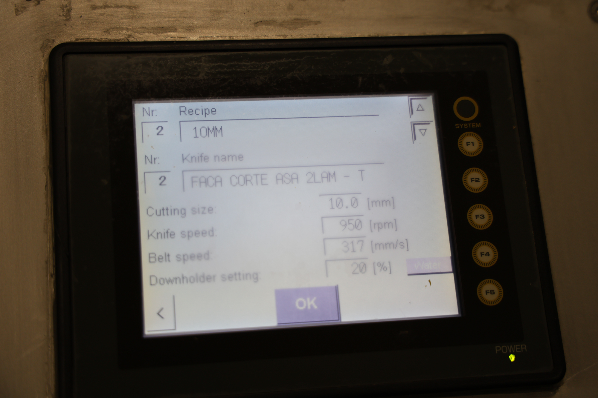 Used 2010 Kronen GS 30 belt slicer