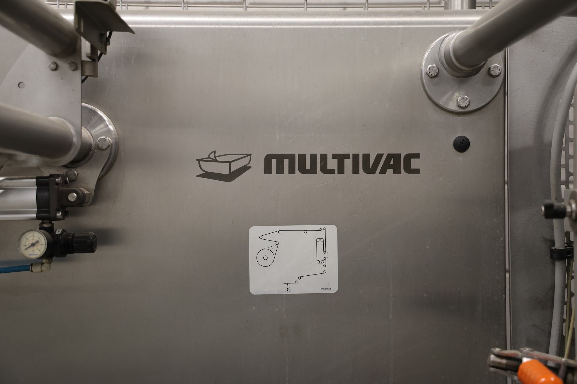 Used 2013 Multivac - Yamato Full automatic weighing and packing line