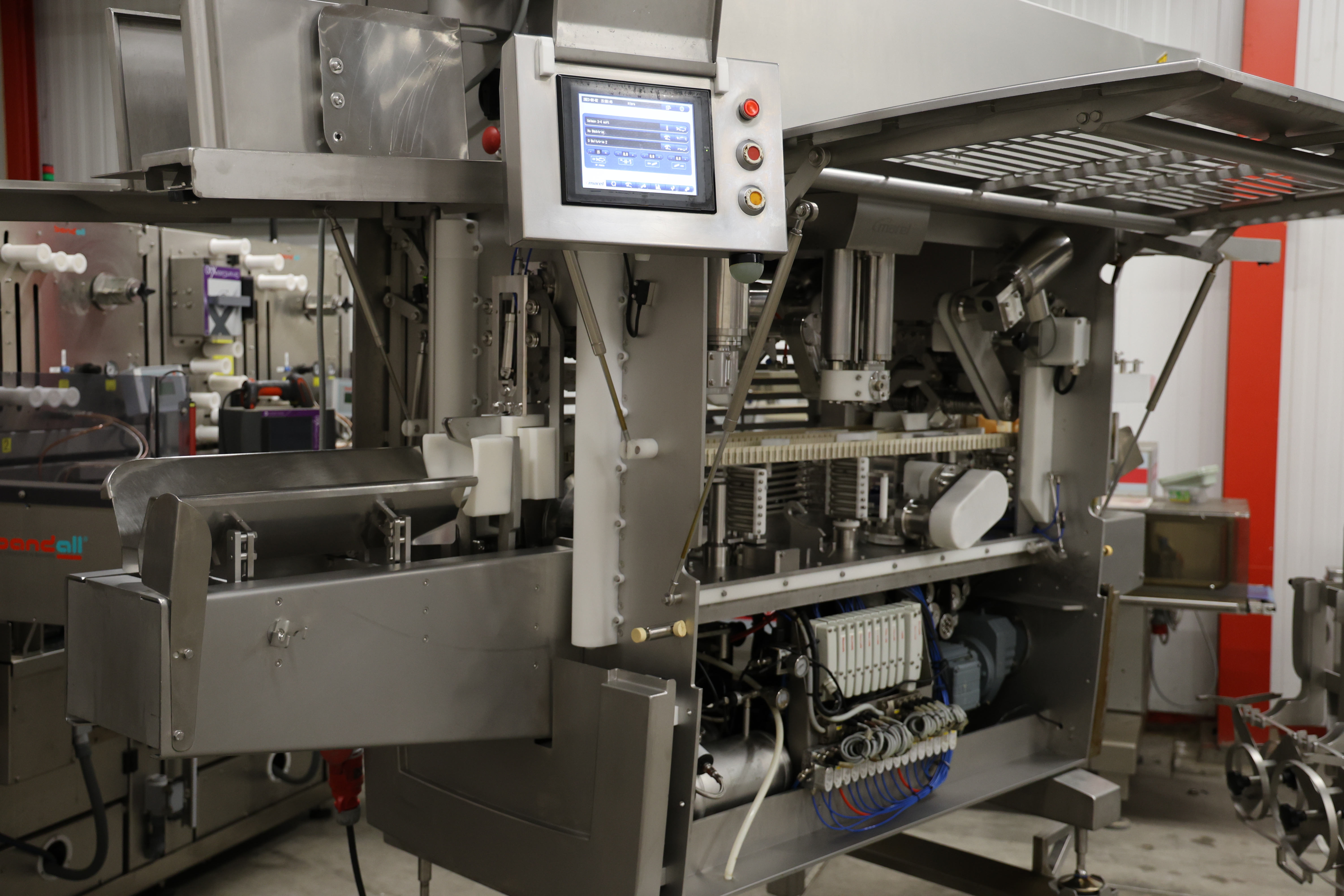 Used 2016 Marel 2730 filleting line with back-bone and belly trim