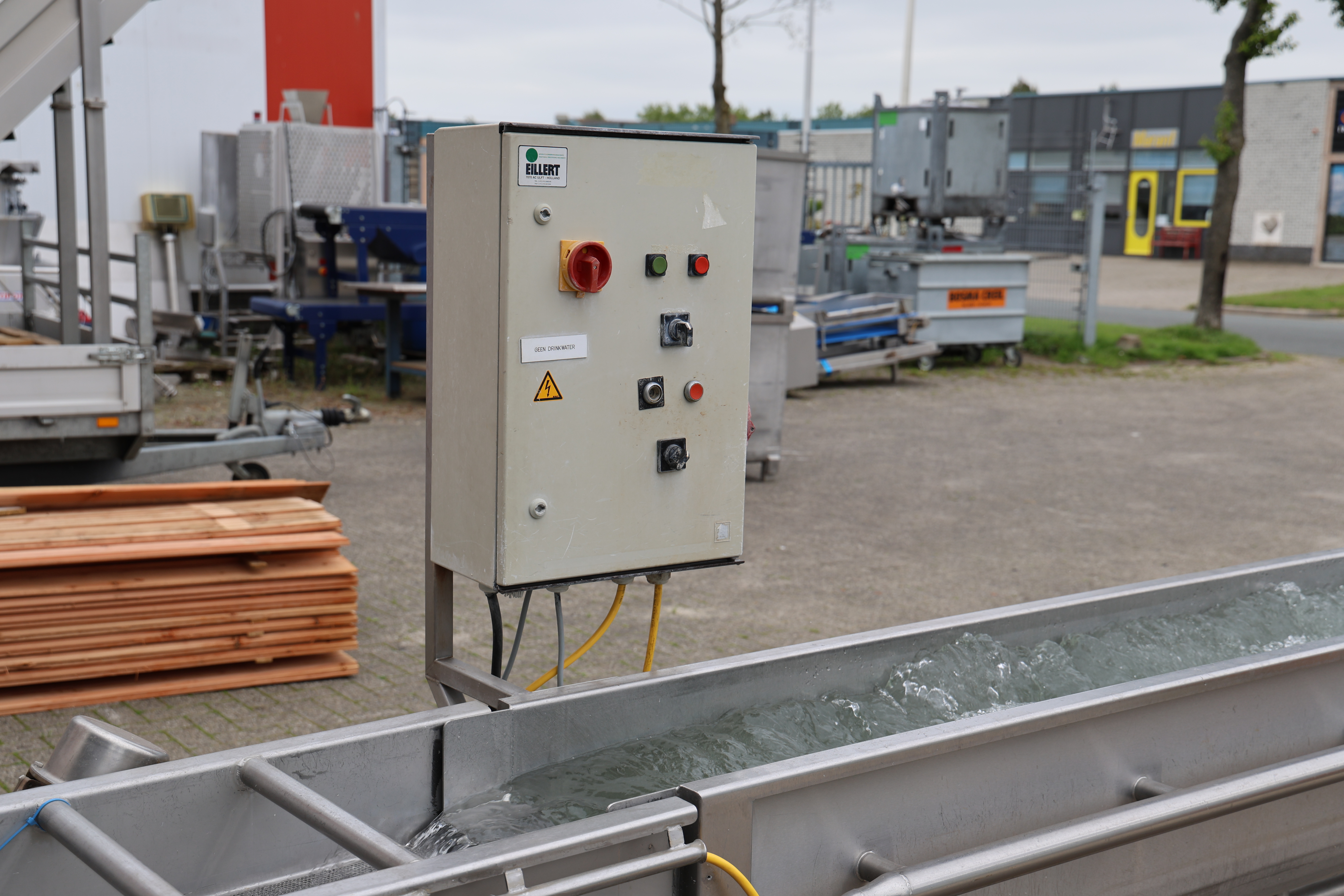 Used Eillert GWT5-350 vegetable washer