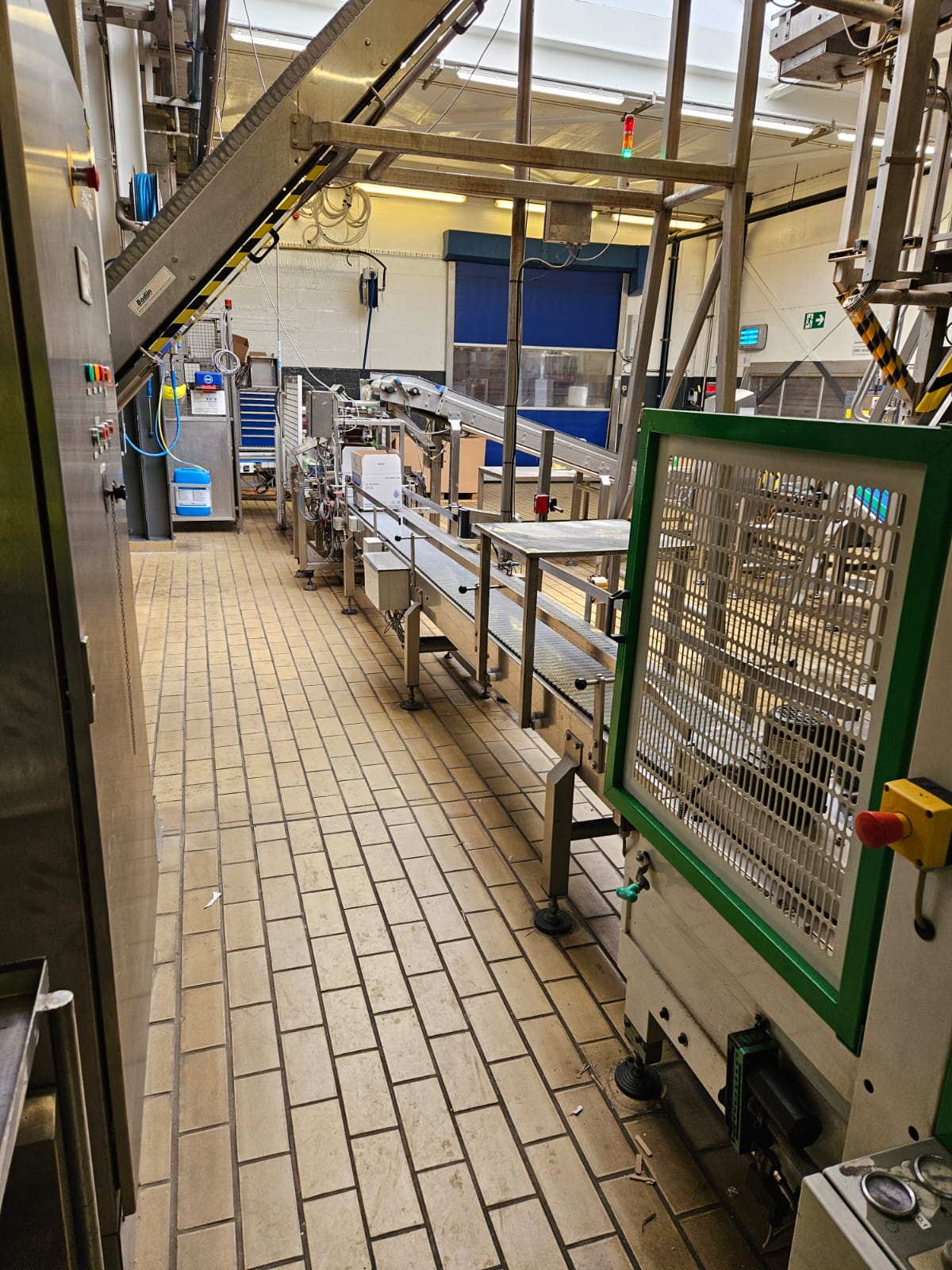 Used 2008 Affeldt complete weighing and packing line