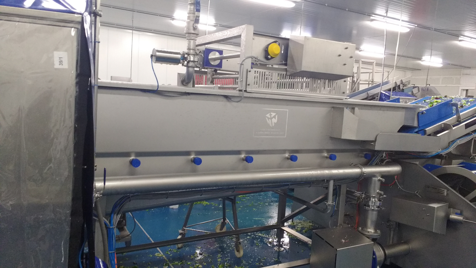 Used 2017 FTNON Turatti complete high capacity washing and drying line