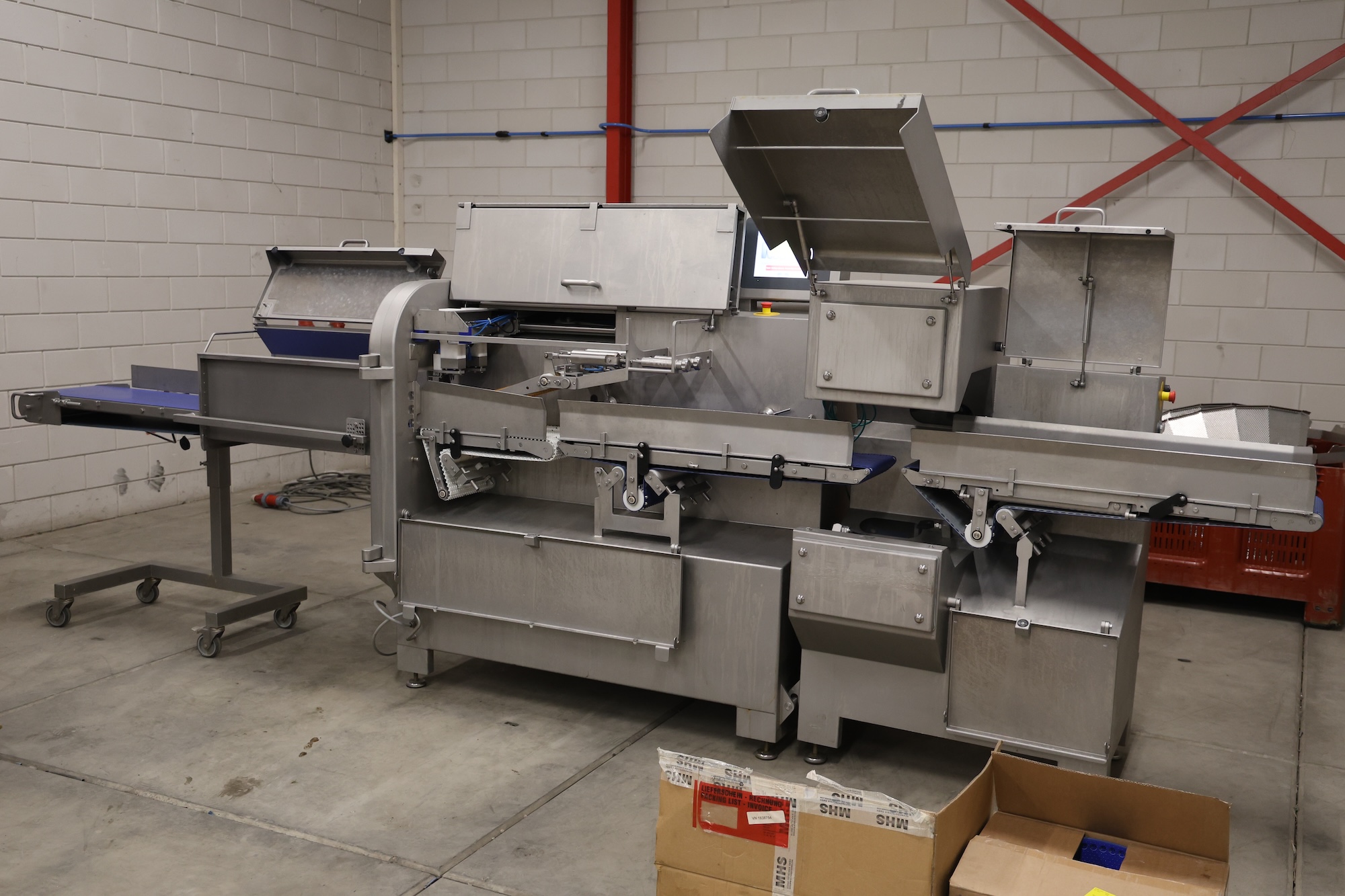 Used 2017 MHS ICC 28S fixed weight portioning machine