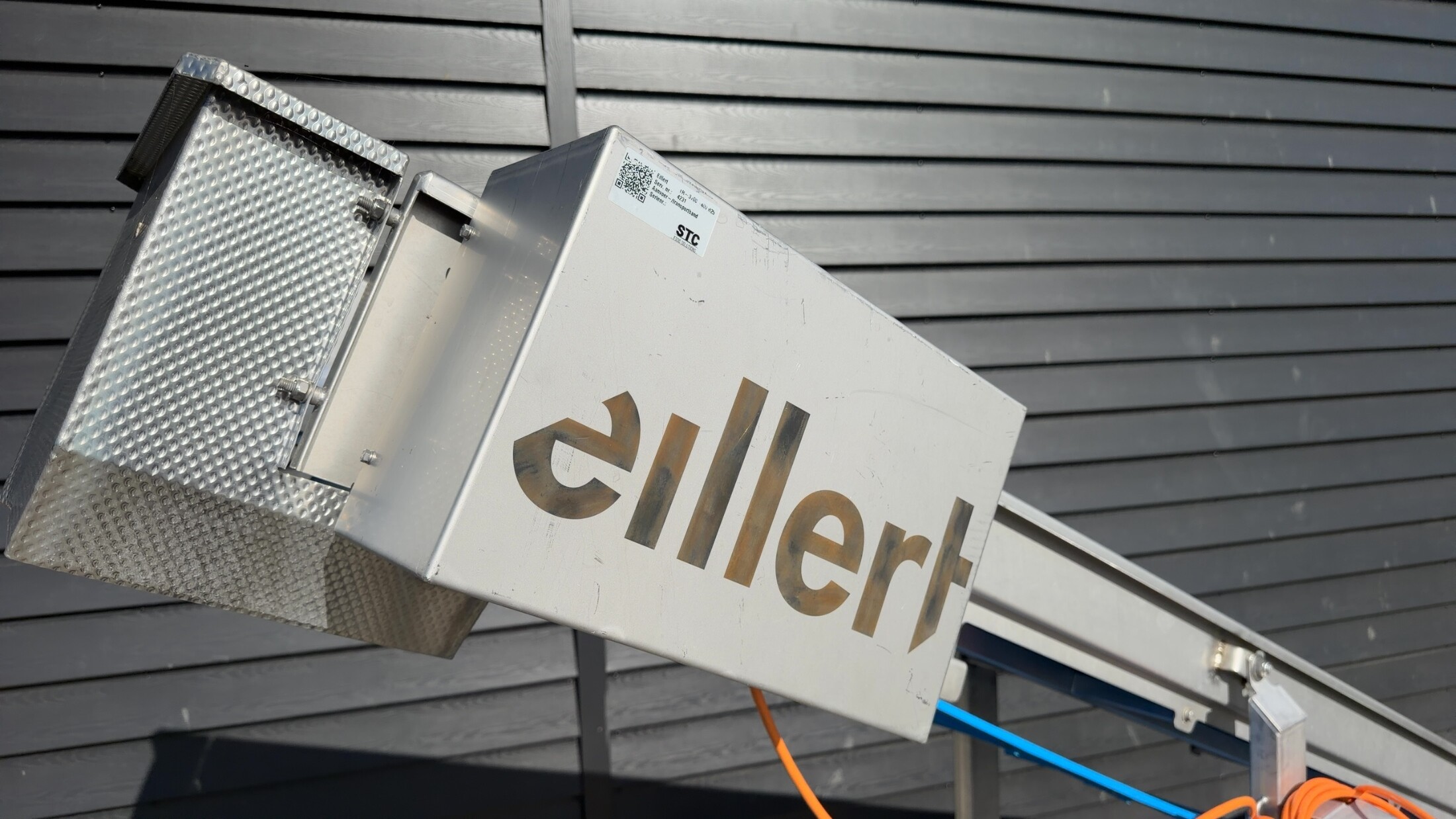 Used 2021 Eillert TR-3700-400-425 inclined belt conveyor